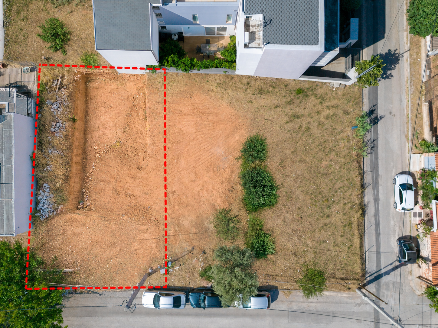 240 sq.m. plot in Patima, Chalandri