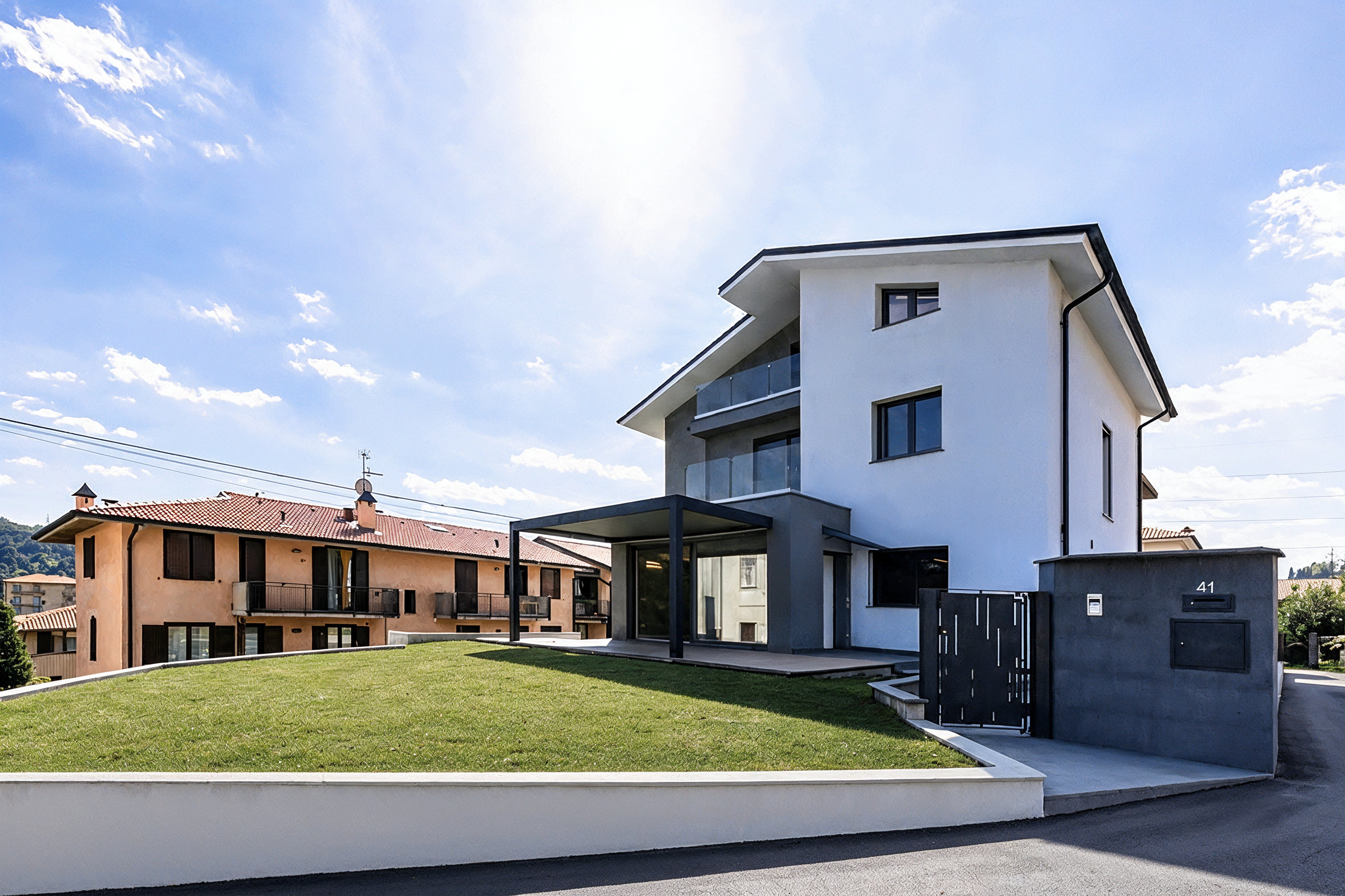 Contemporary elegance at the foot of Val Seriana [AI-modified]