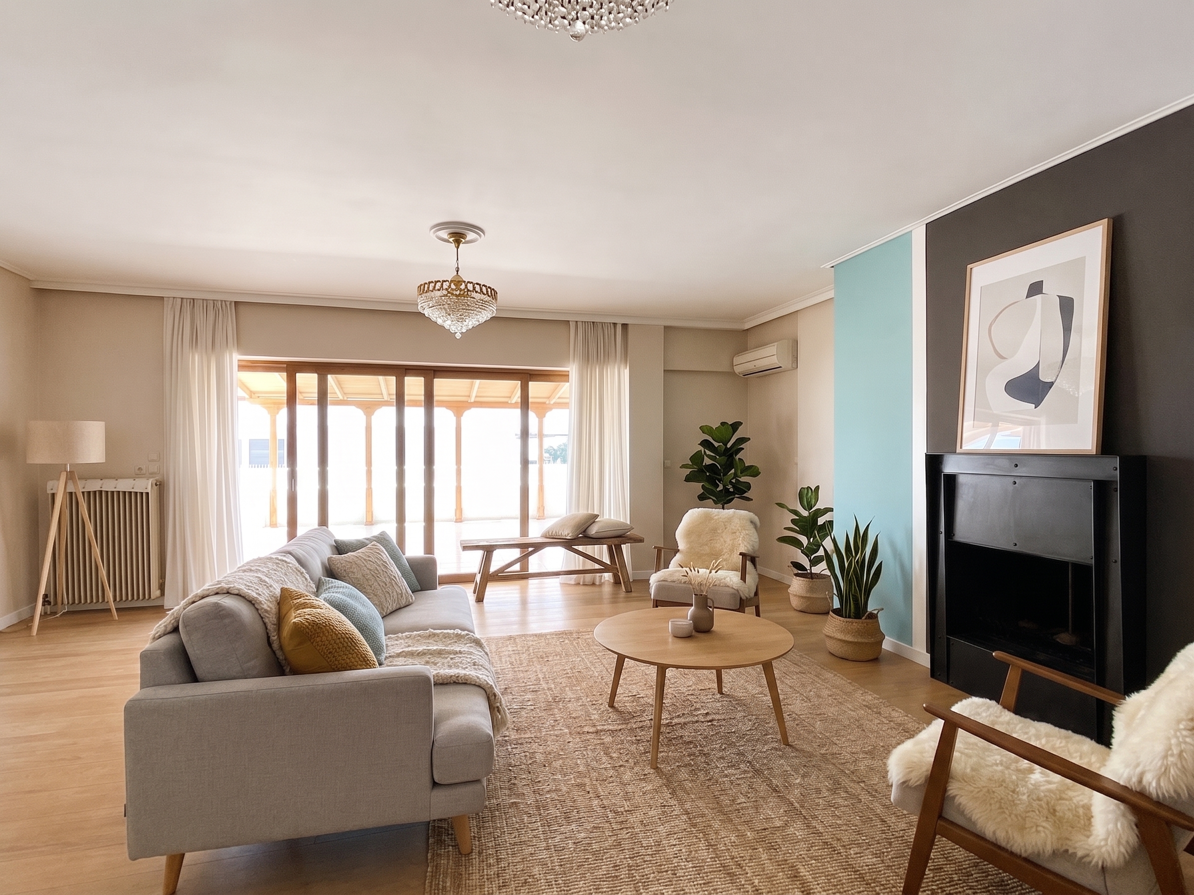 Aristocratic 142 m² penthouse with panoramic sea views