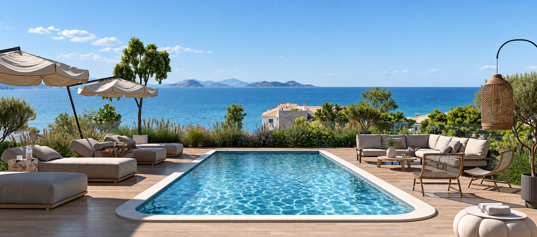 Exclusive luxury villa in Kavouri with private pool, gym & sea views