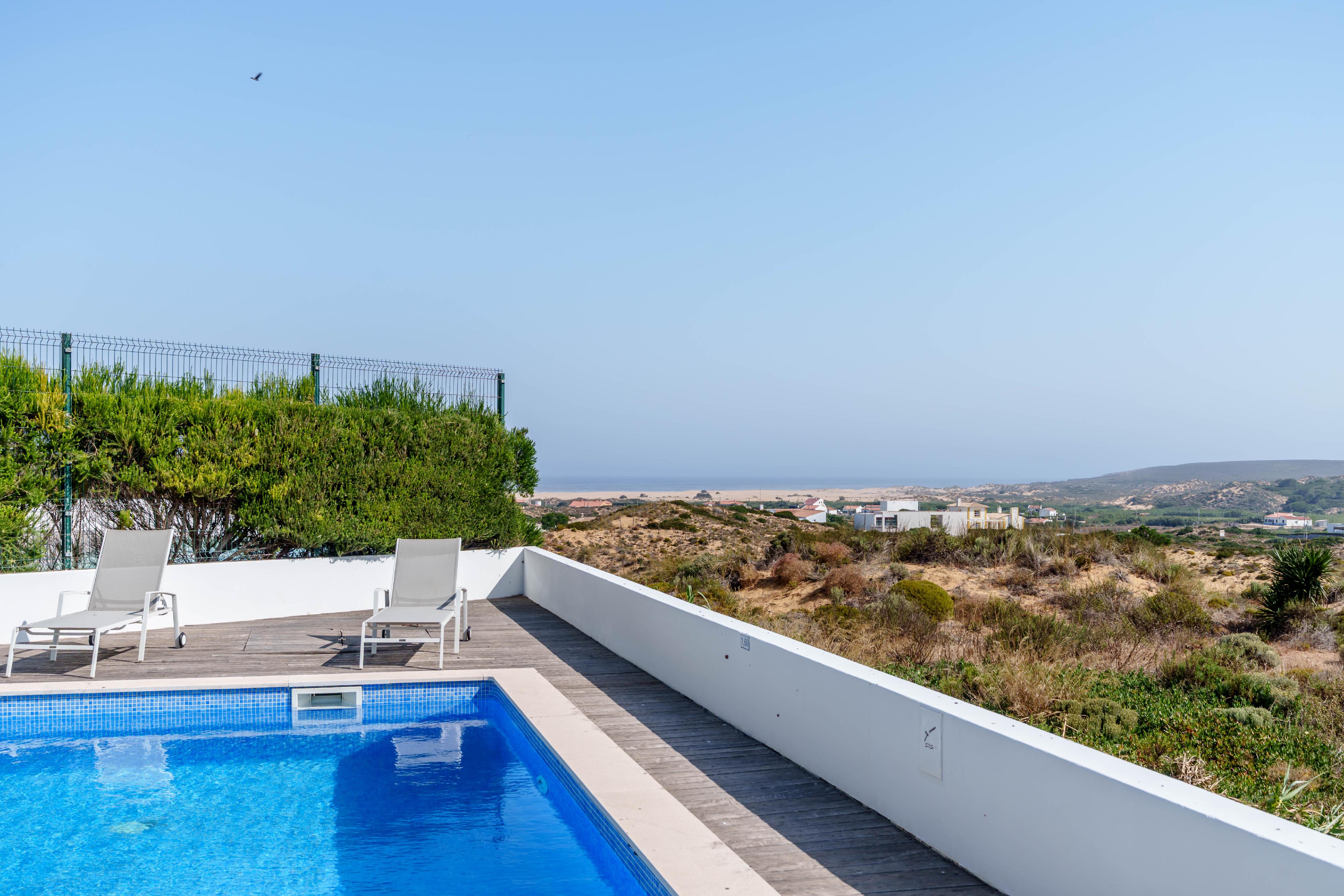 Charming Villa with Dune and Ocean Views Steps from the Beach