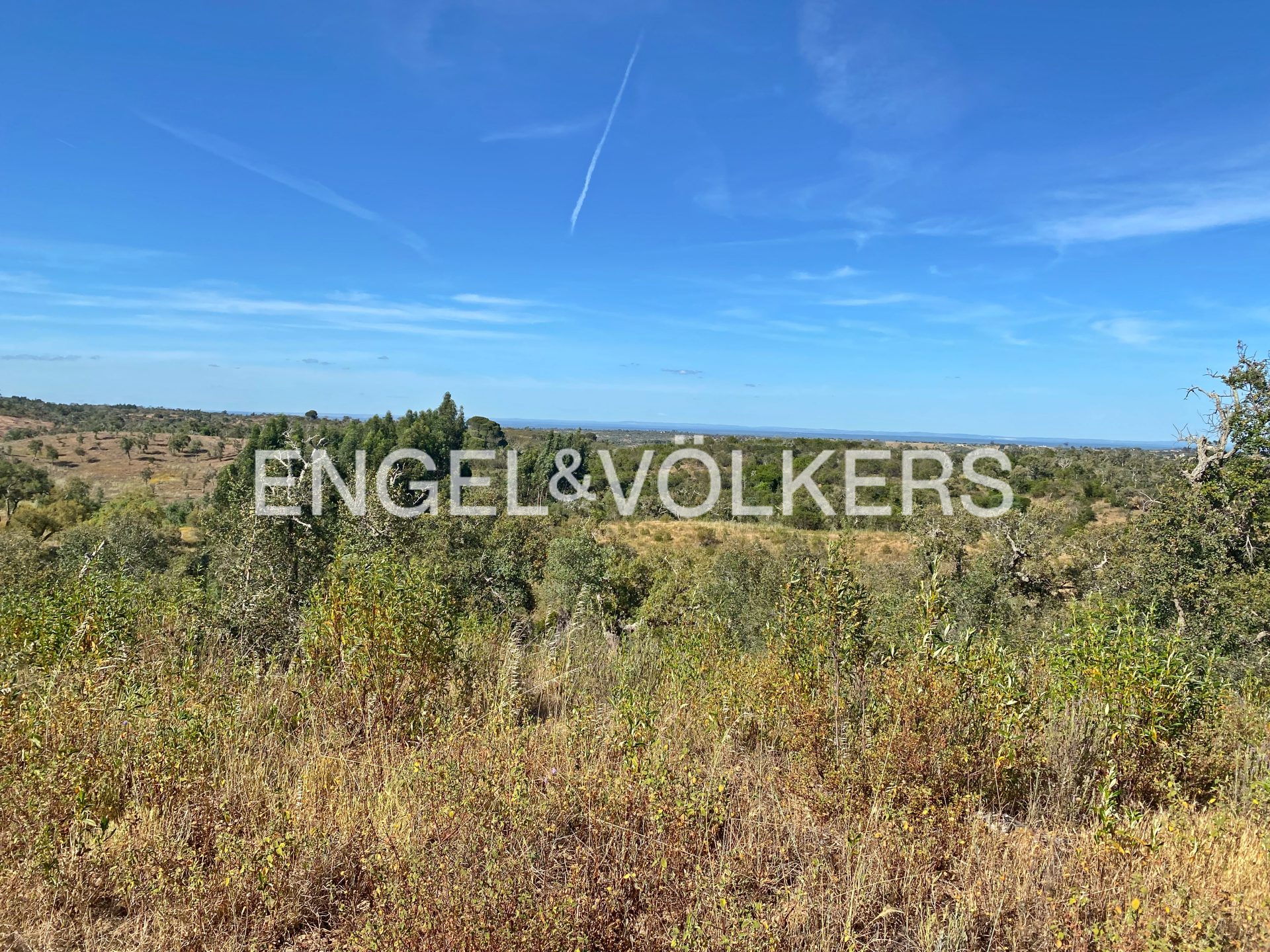 Plot with ruin and panoramic view