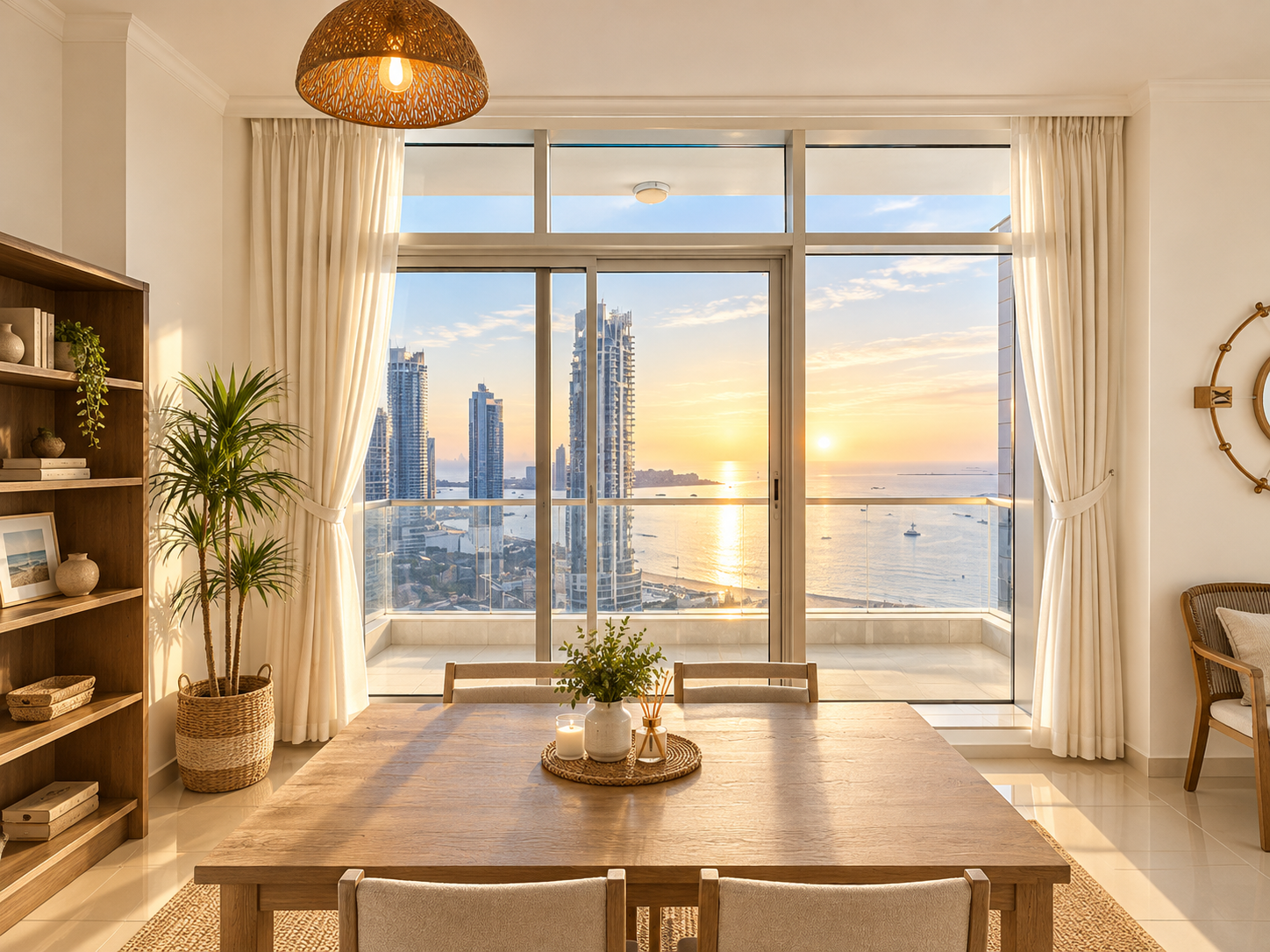Sea and Palm View | Upgraded | Furnished