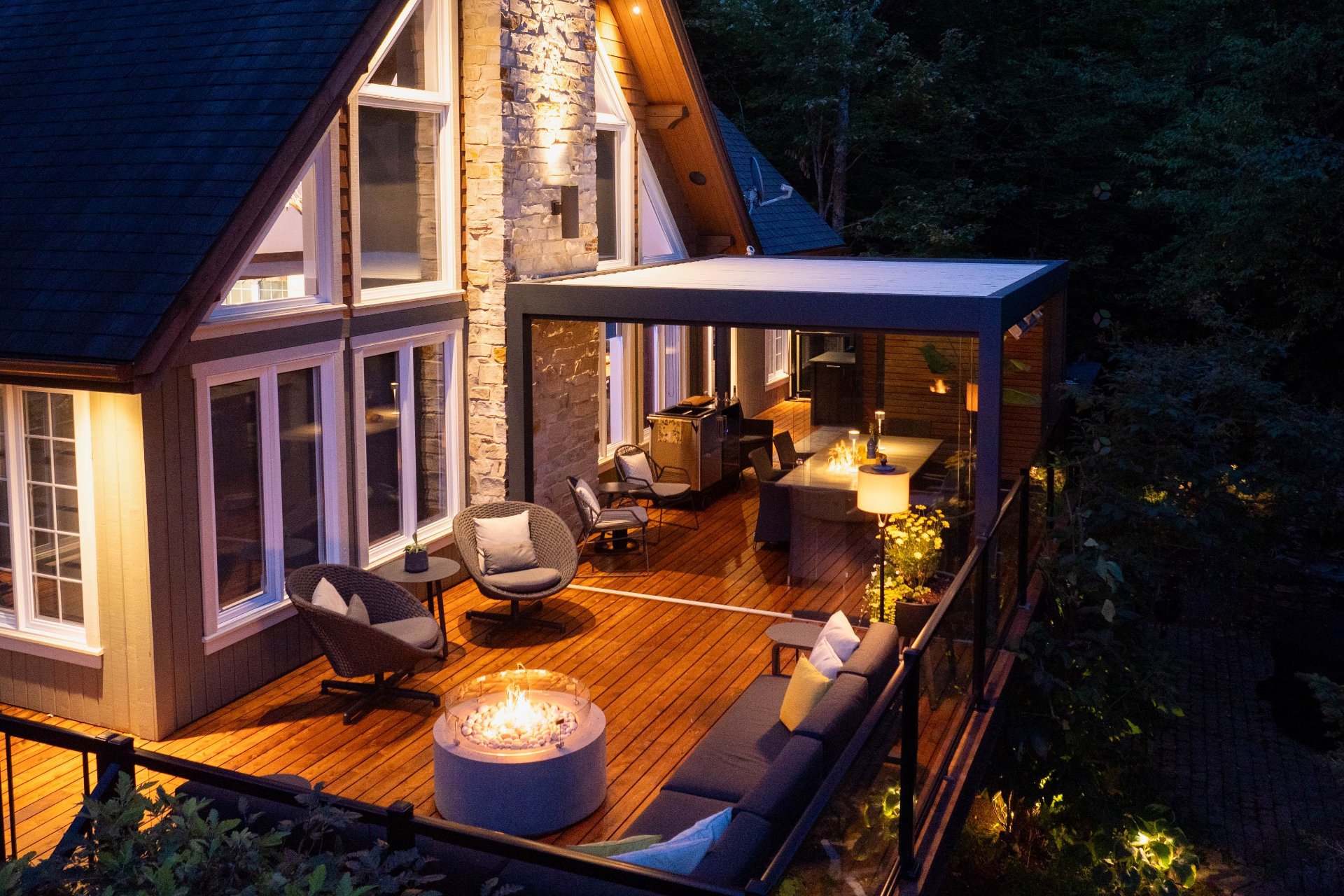 exceptional landscaping  for luxurious outdoor living