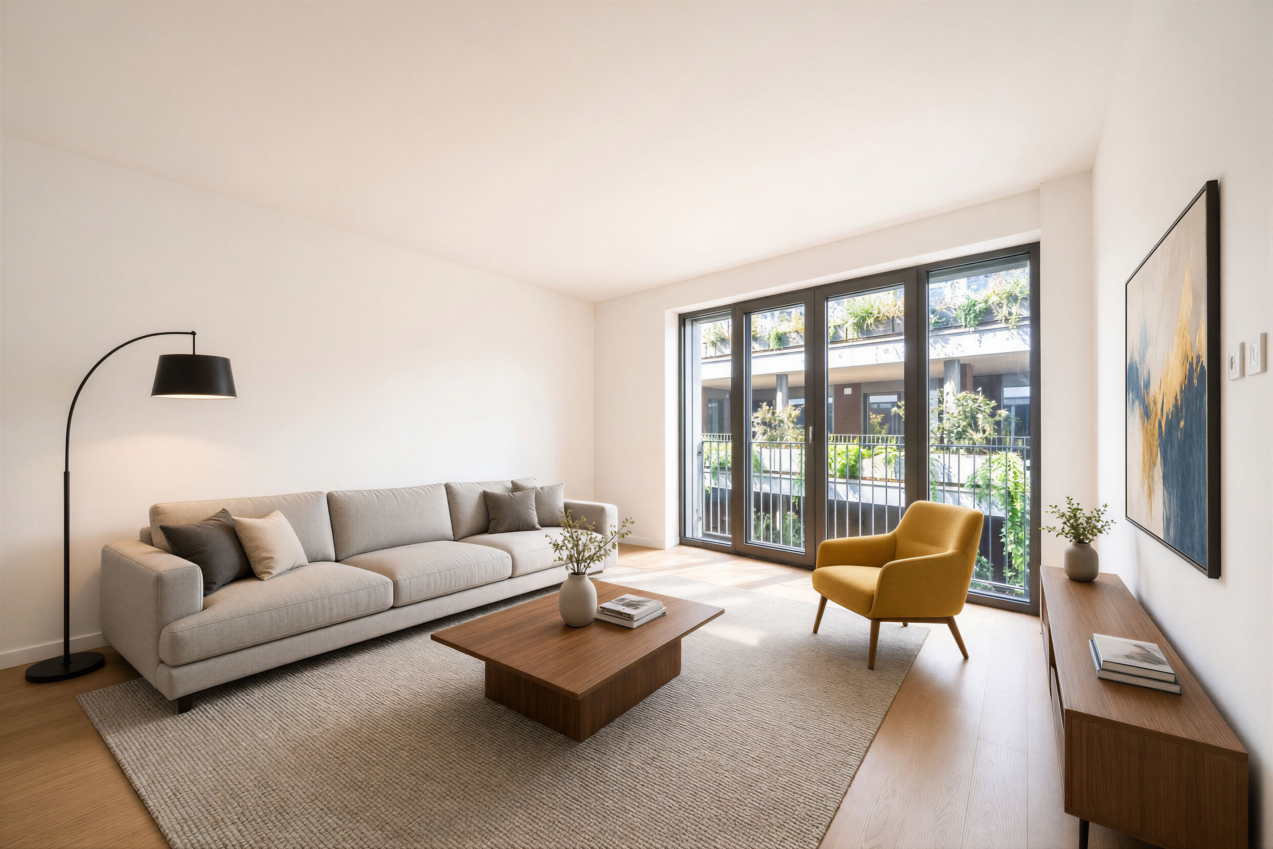 Prestigious One-Bedroom Apartment in an Exclusive Residential Complex with Pool and Gym [AI-modified]