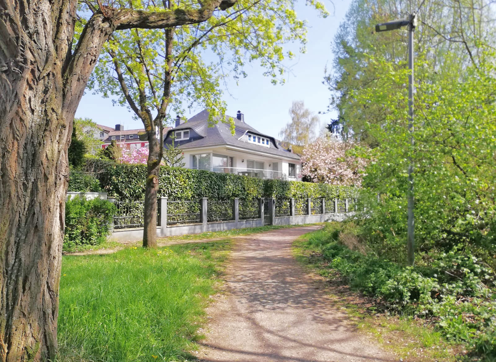 Repräsentative Villa an der Nahe mit Blick auf die Ebernburg