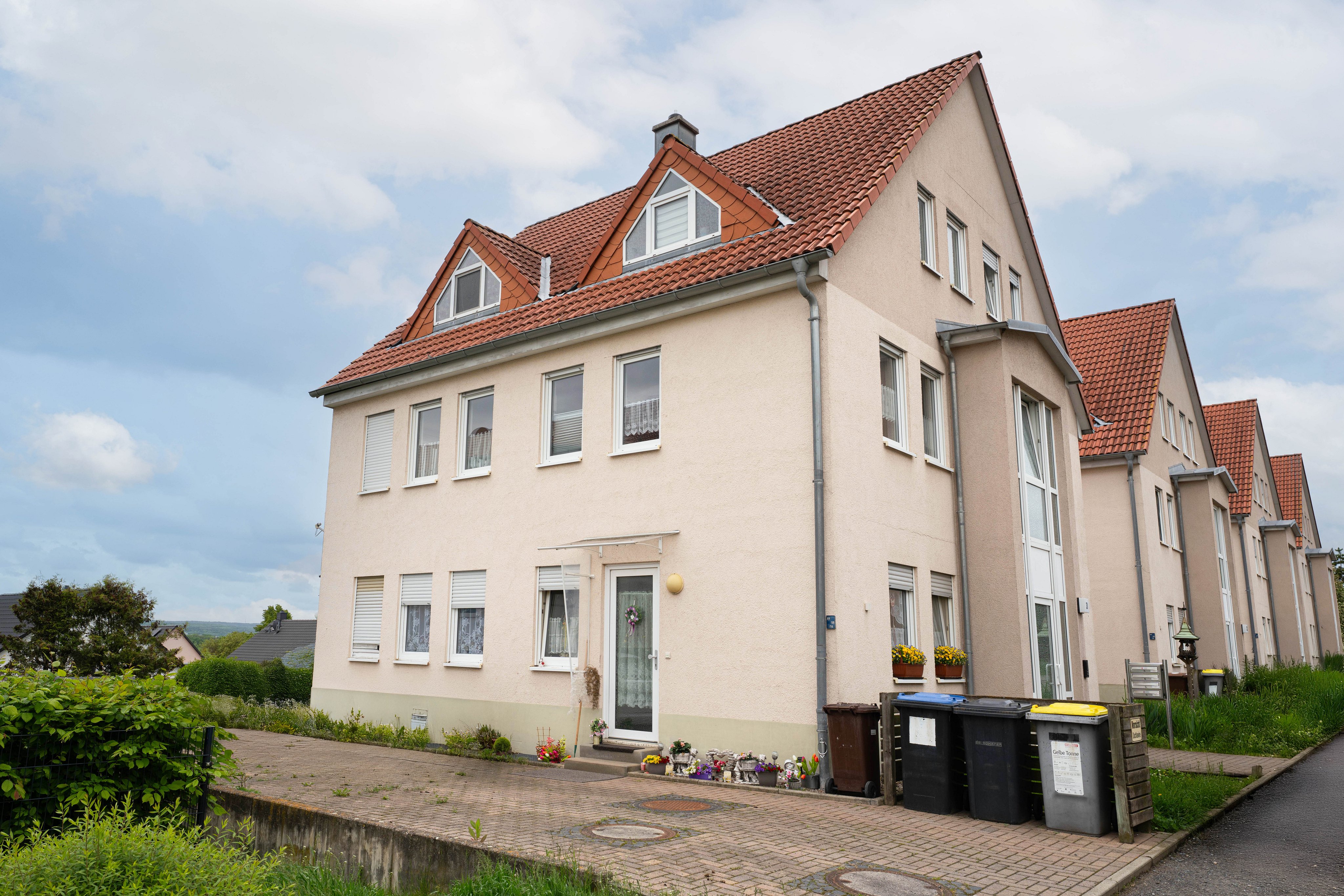 Charmante Maisonettewohnung mit Balkon und Blick ins Grüne