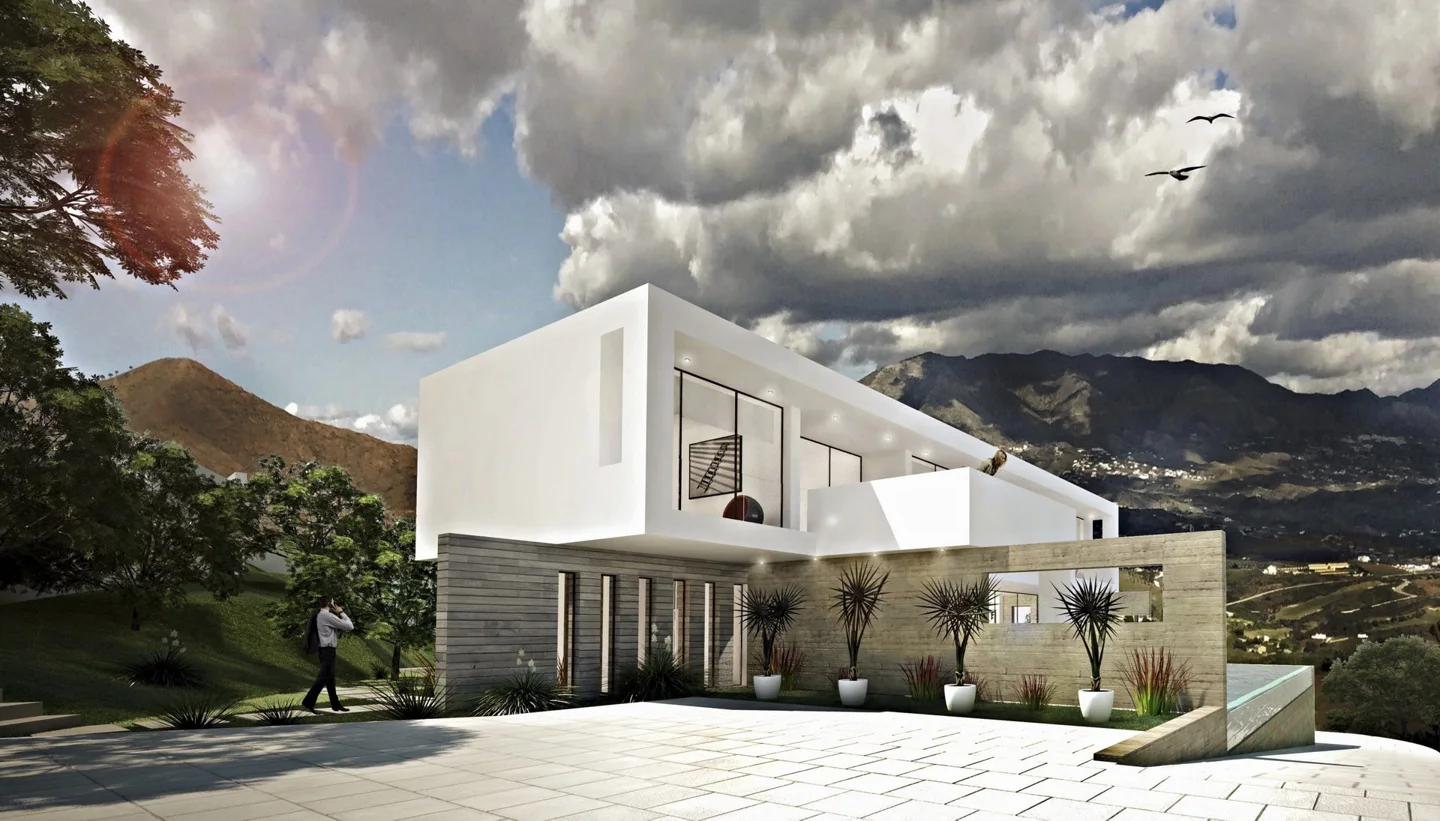 High quality project  in La Mairena with sea views