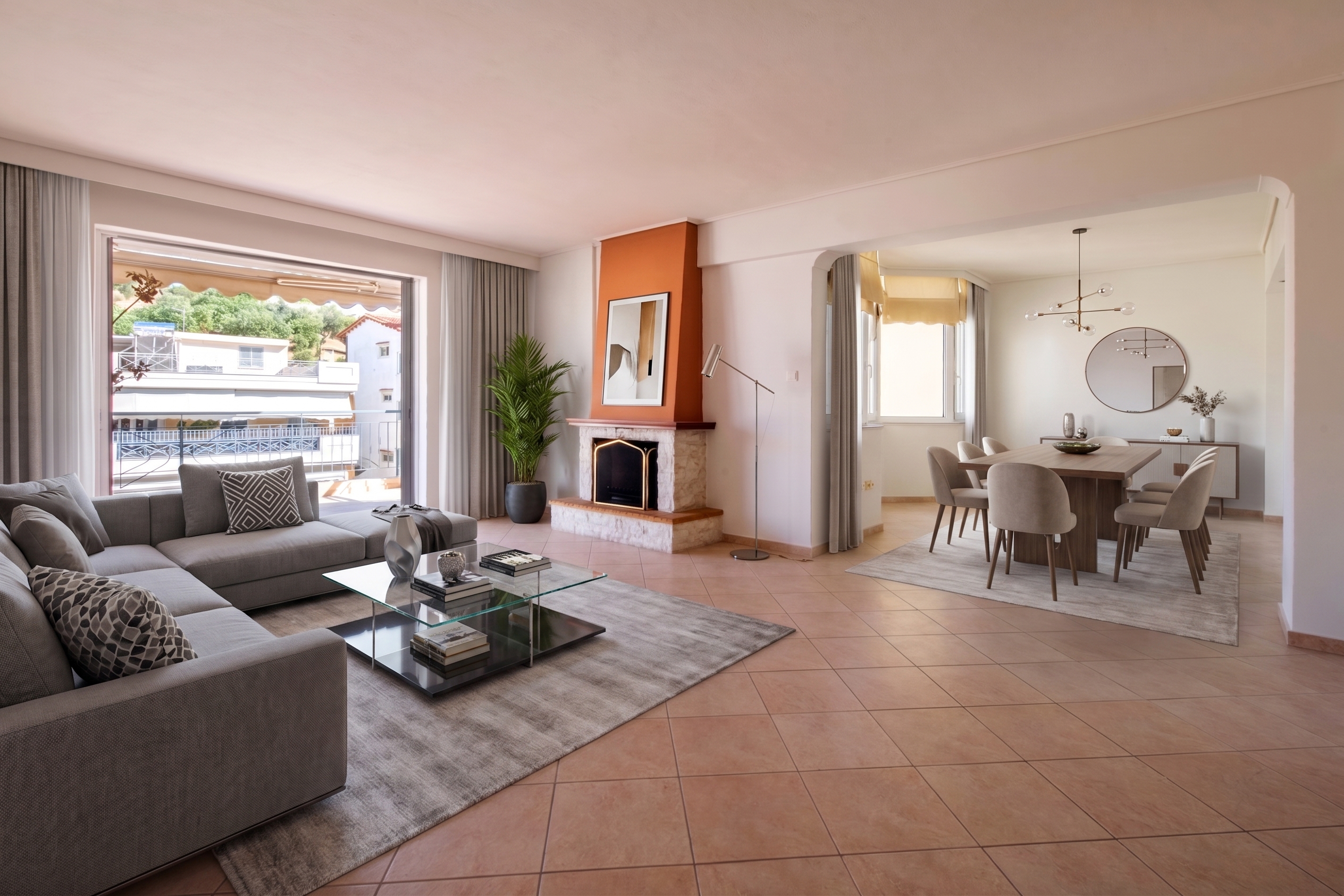 Exceptional 109 sq.m. apartment with parking space