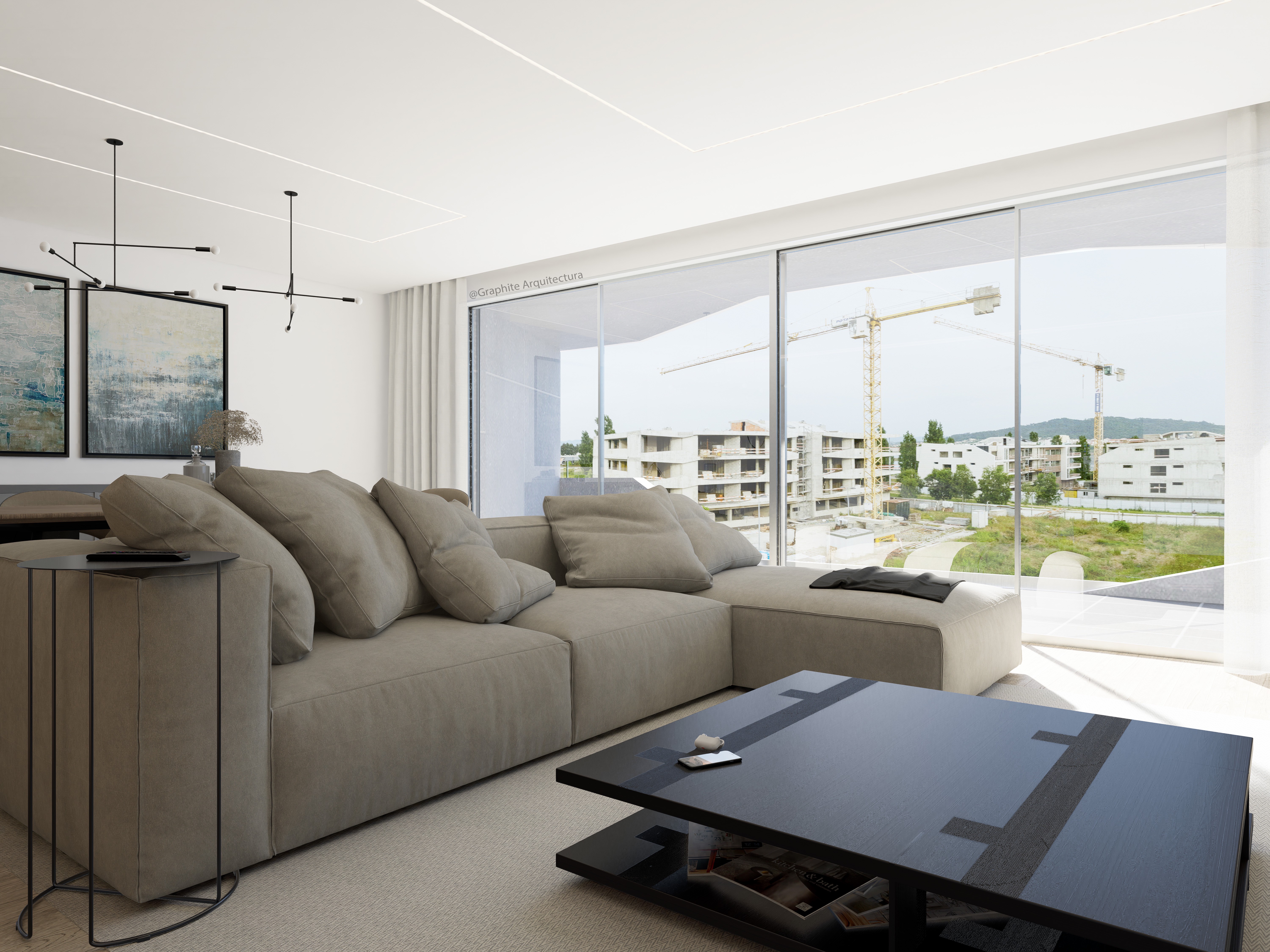 Unobstructed views of the Lima River