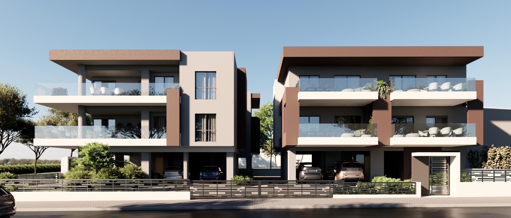 Newly built first-floor apartment in Thermi