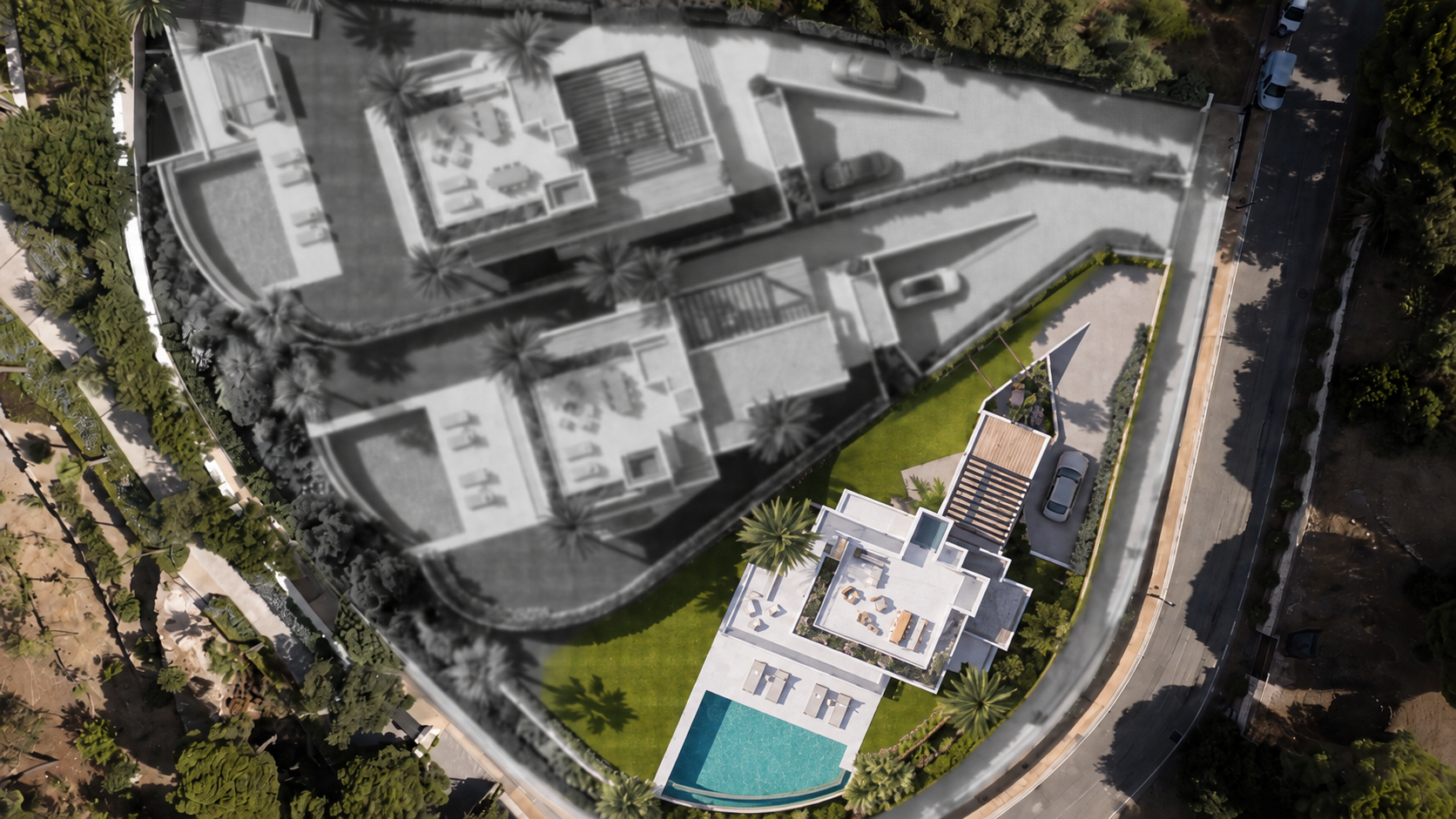 Brand-New Contemporary Villa with Panoramic Sea & Mountain Views in Elviria