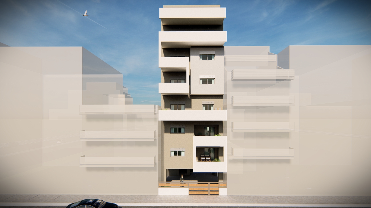 Newly built 6th-7th floor duplex with parking space
