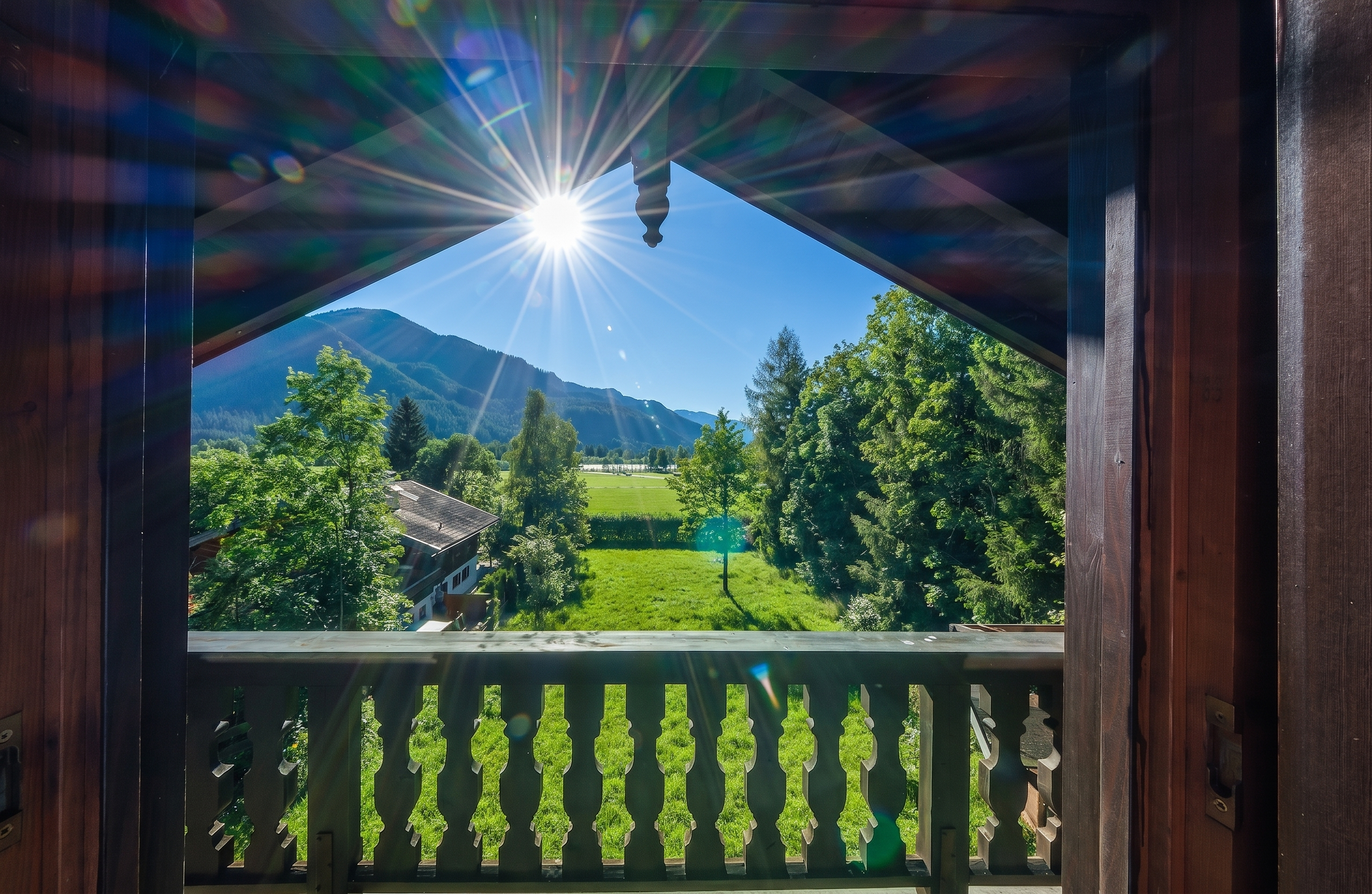 Landhaus mit Panorama-Bergblick und Entwicklungspotenzial