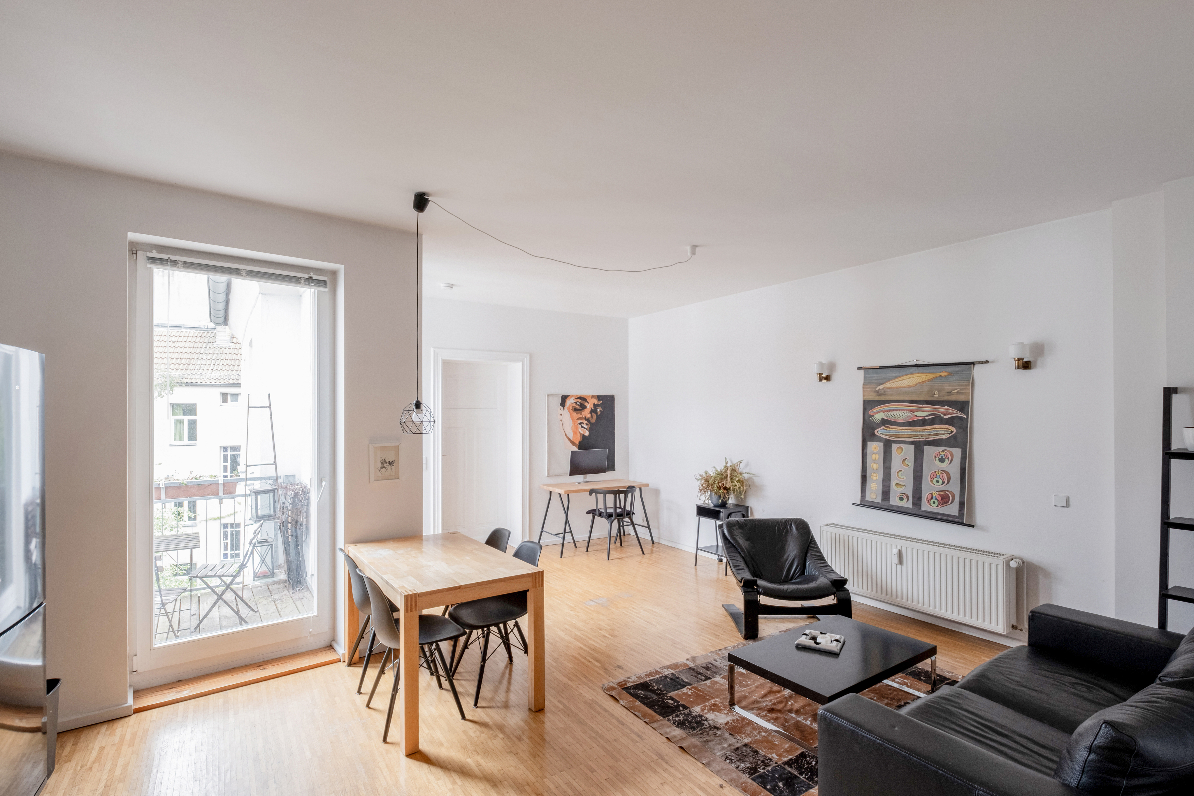 Lichtblick im Gartenhaus: Wohnung mit Balkon nahe Boxhagener Platz
