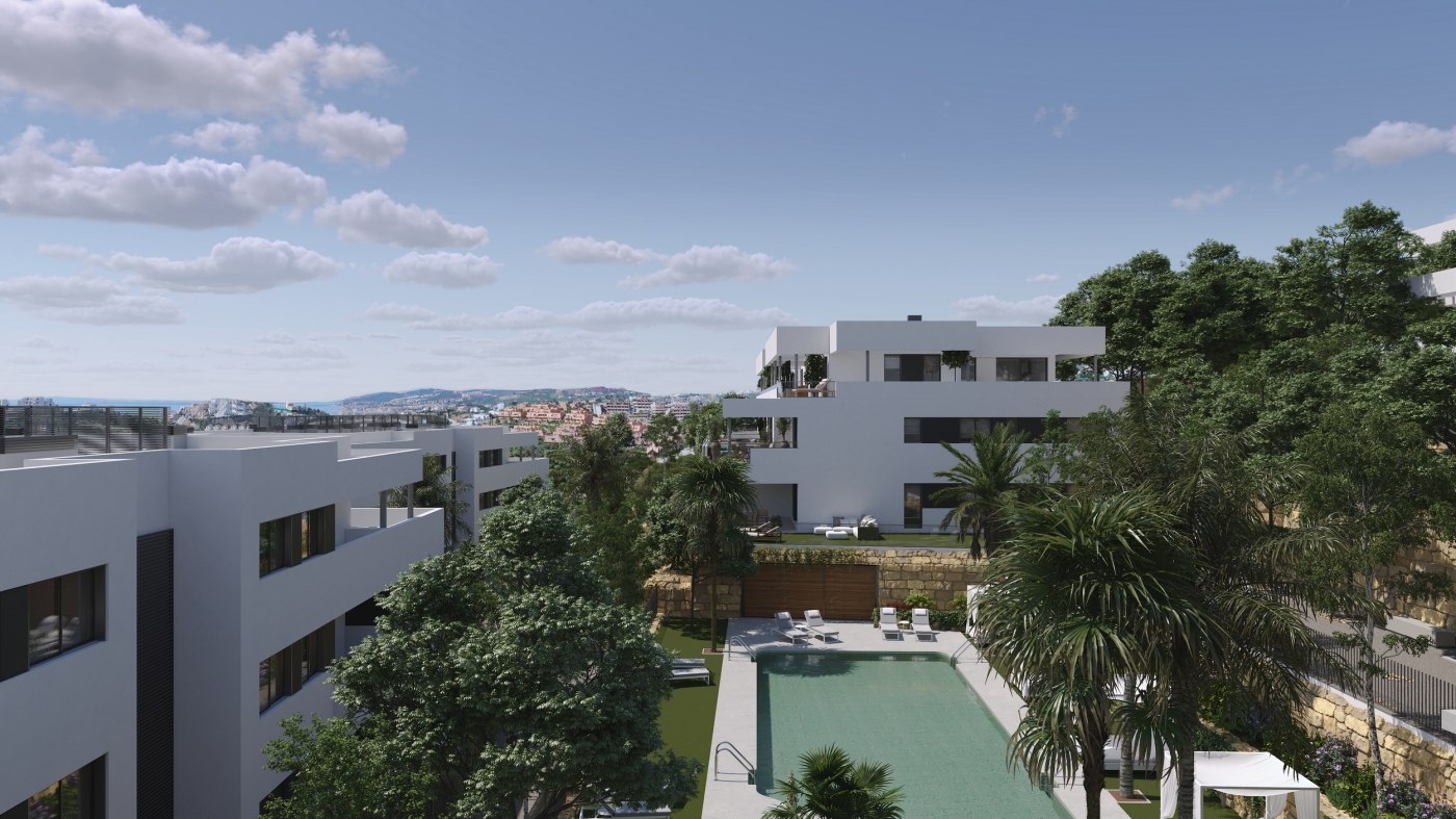 New 2-bedroom first floor apartment in Casares Costa
