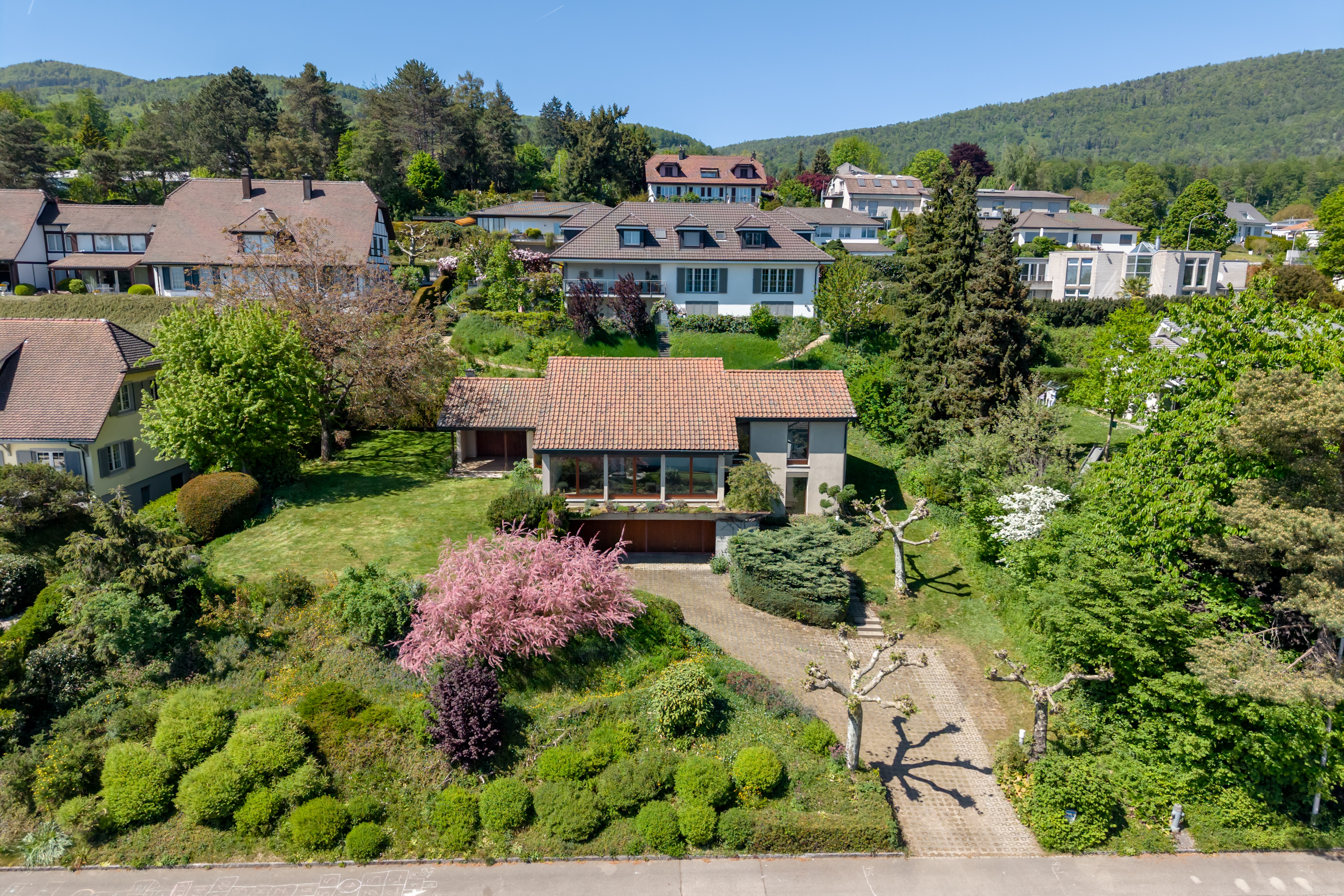 Freistehendes Idyll mit Weitsicht in Hägendorf