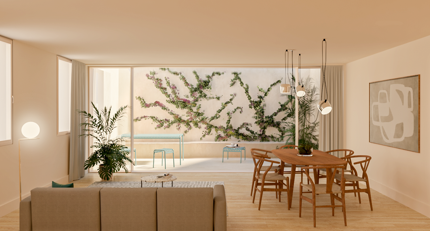 sophisticated 3-bedroom apt in Campo de Ourique Center