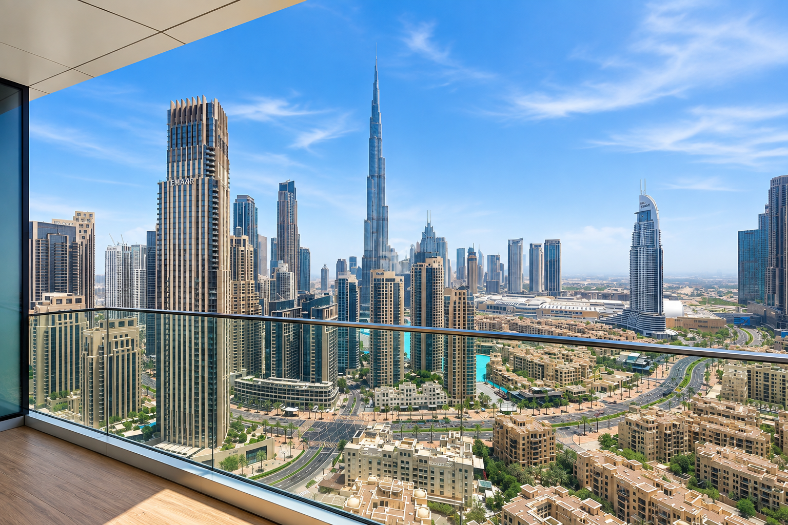 Burj Khalifa View | Luxurious | Bright