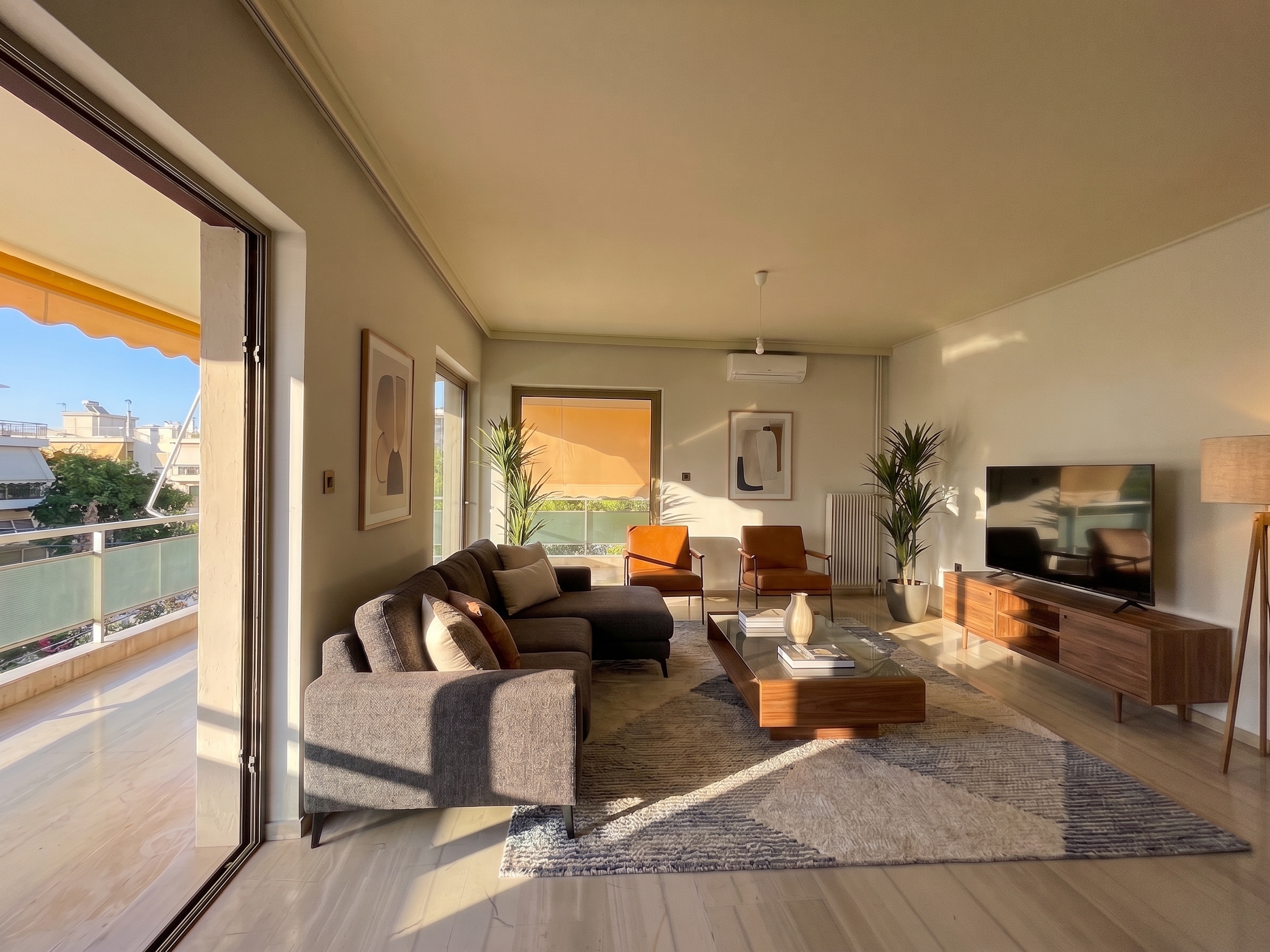 Elegant 130 sq m apartment with 3 bedrooms