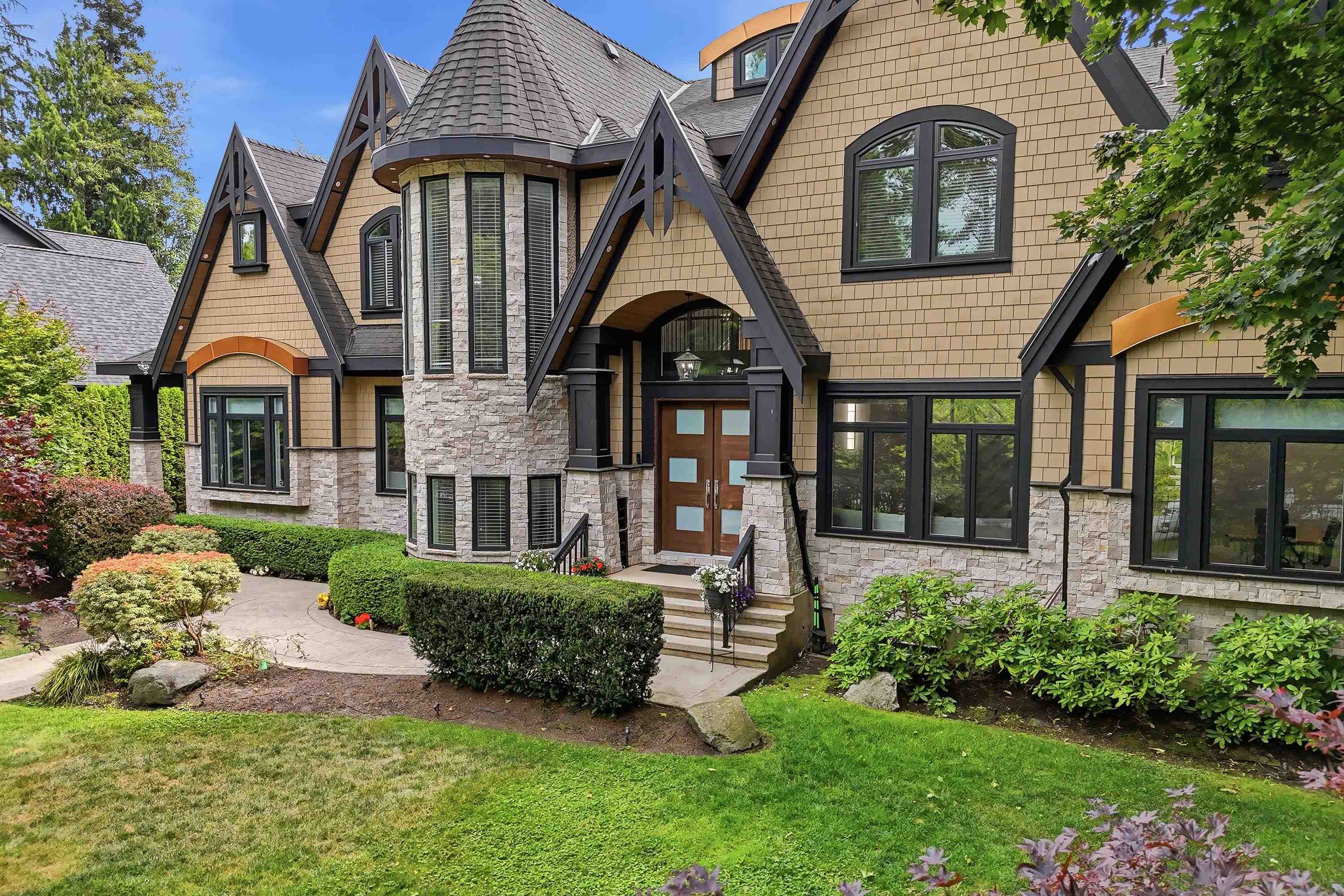 European Castle Inspired South Surrey Home