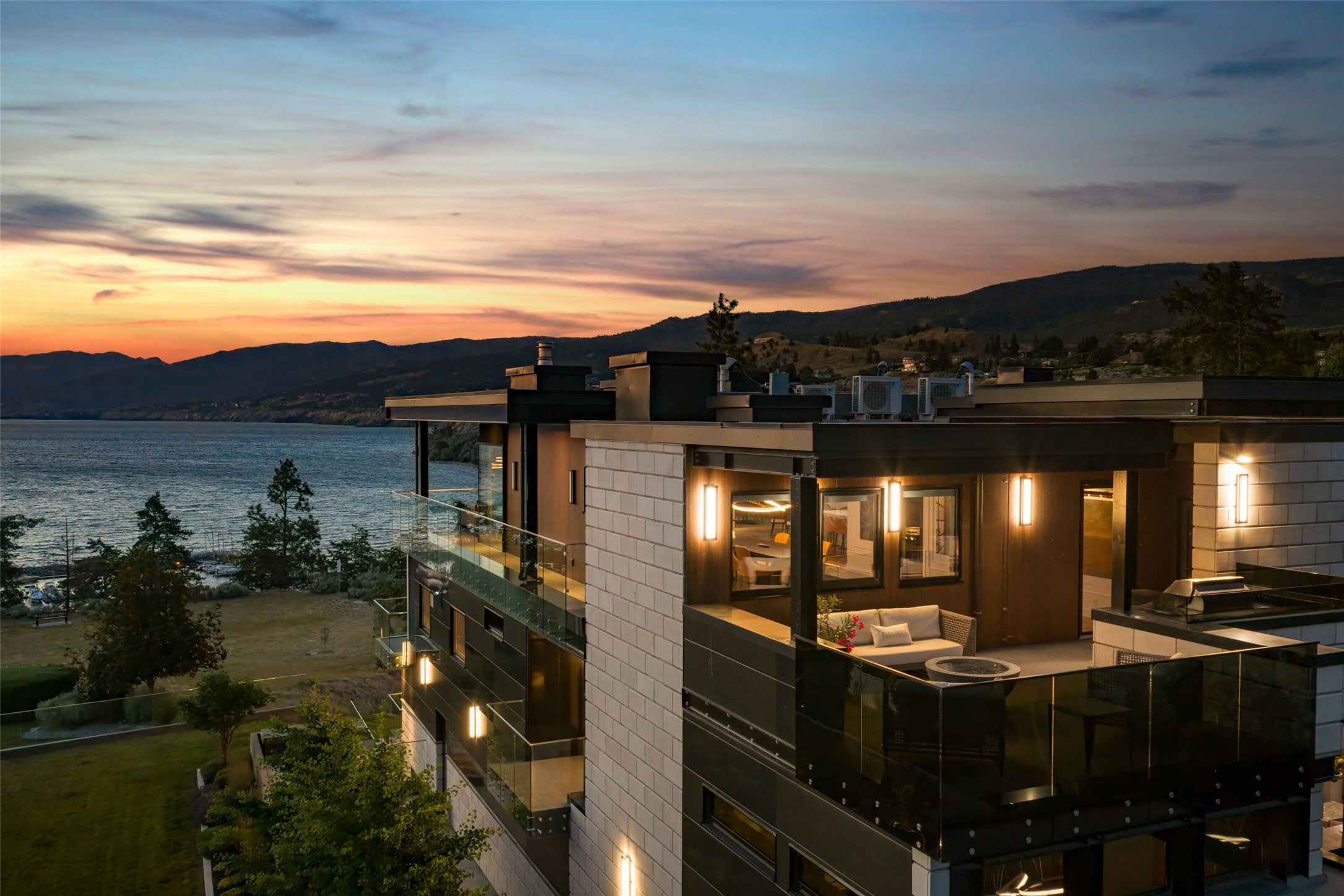 Ultra-Custom Concrete Home Overlooking Okanagan Lake
