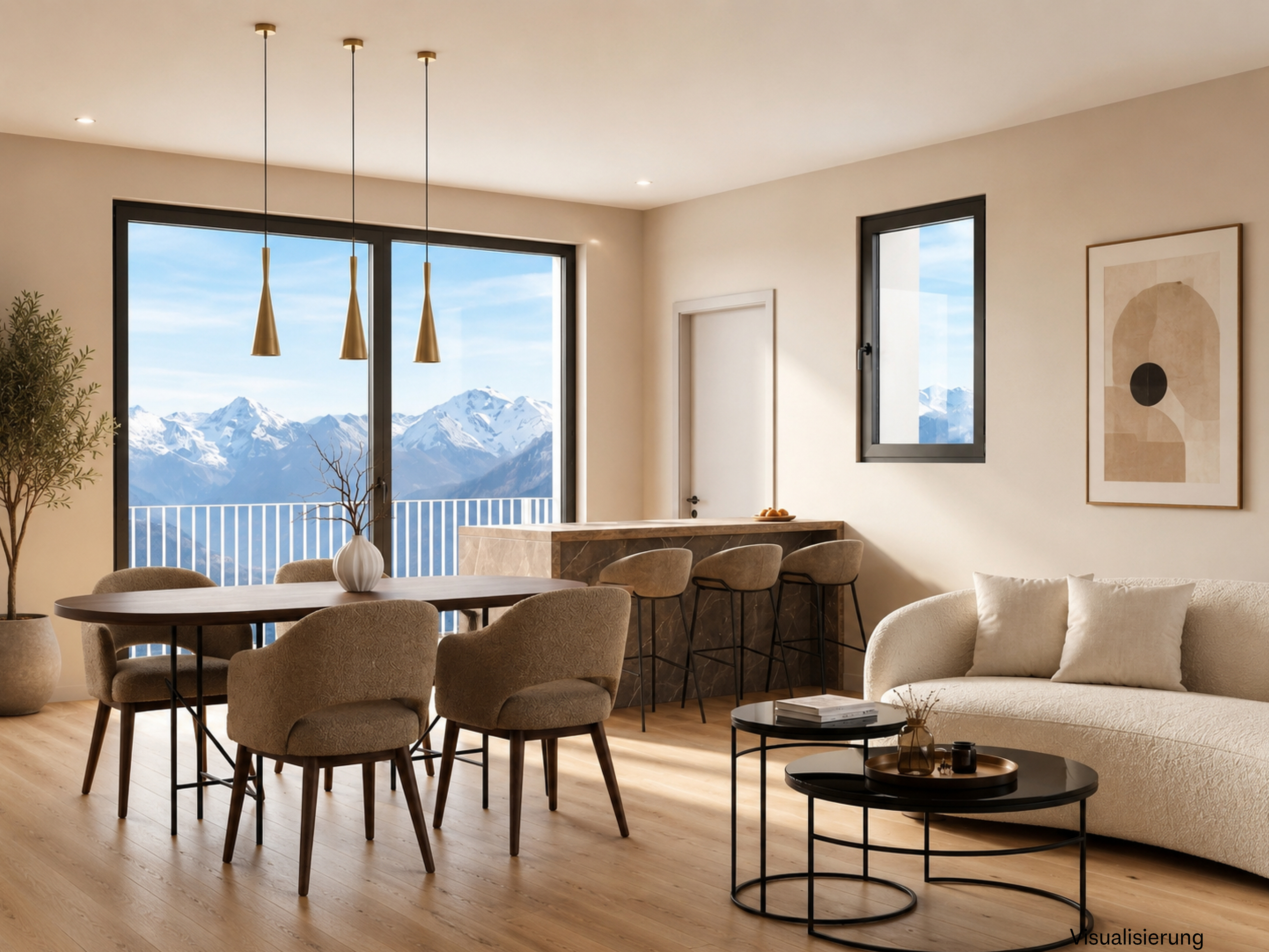 Top-floor apartment in a quiet area of Volders