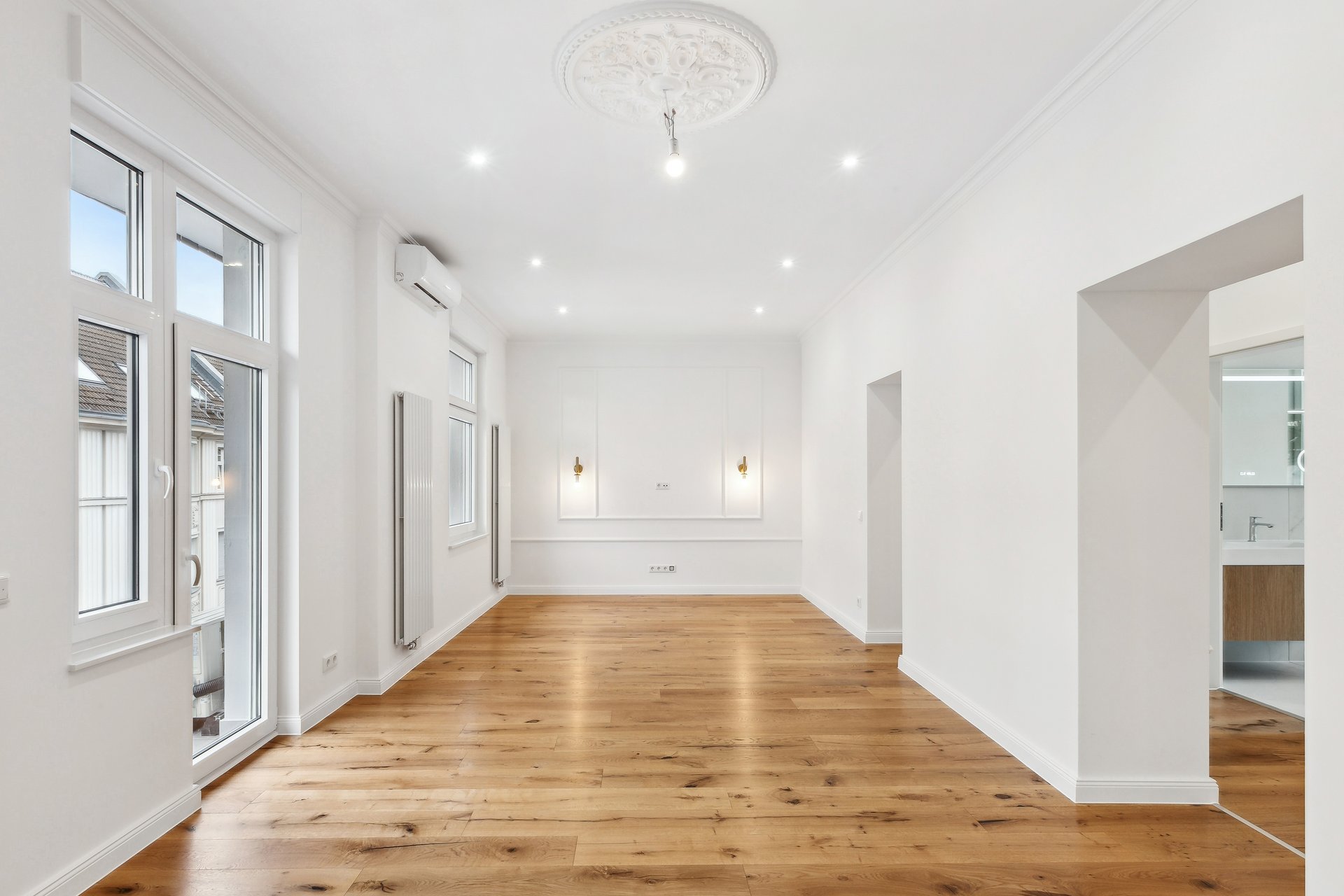 Stylish historic building. Modern elegance. A home to fall in love with.