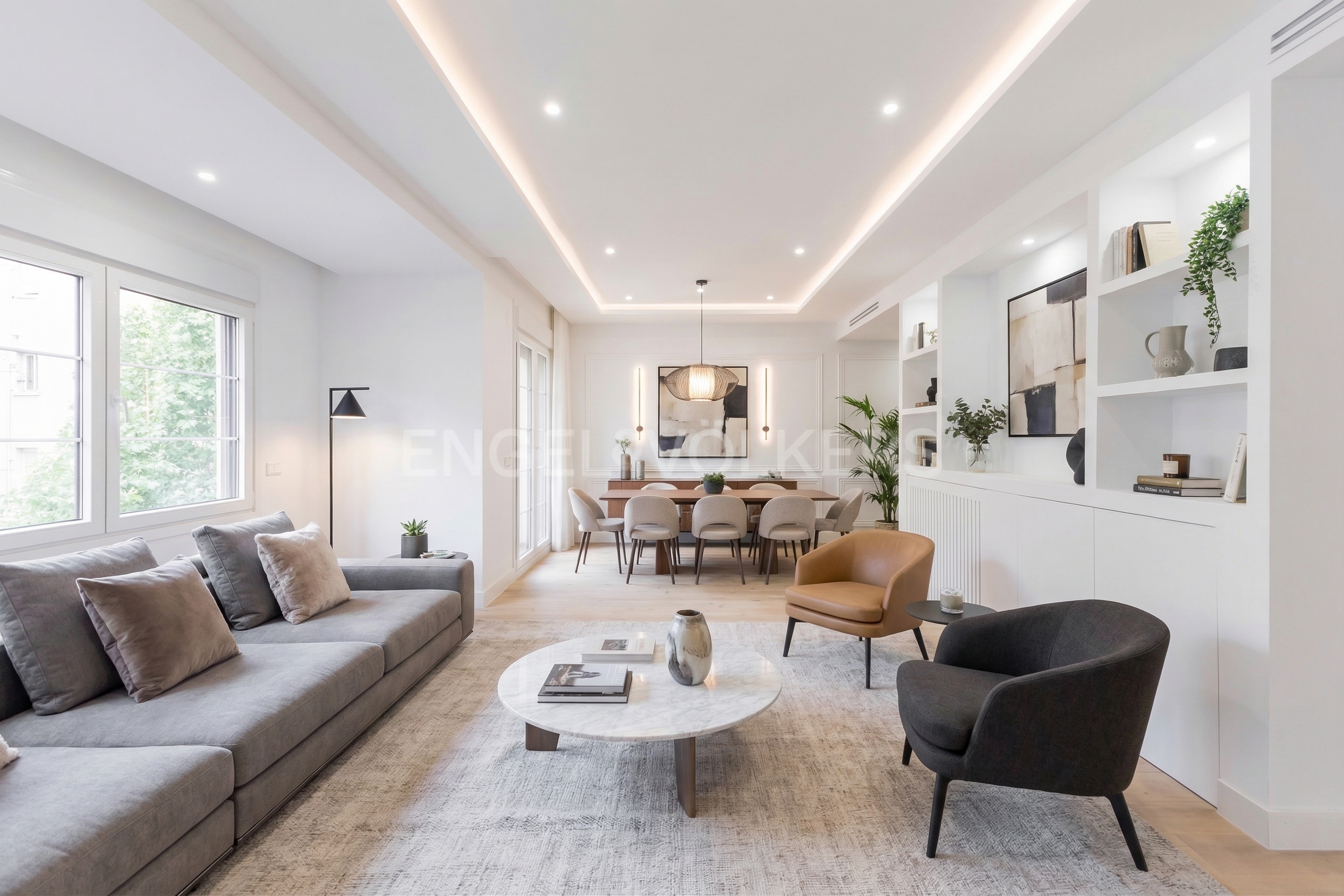 New construction apartment with terraces and exterior on San Federico Garden Street