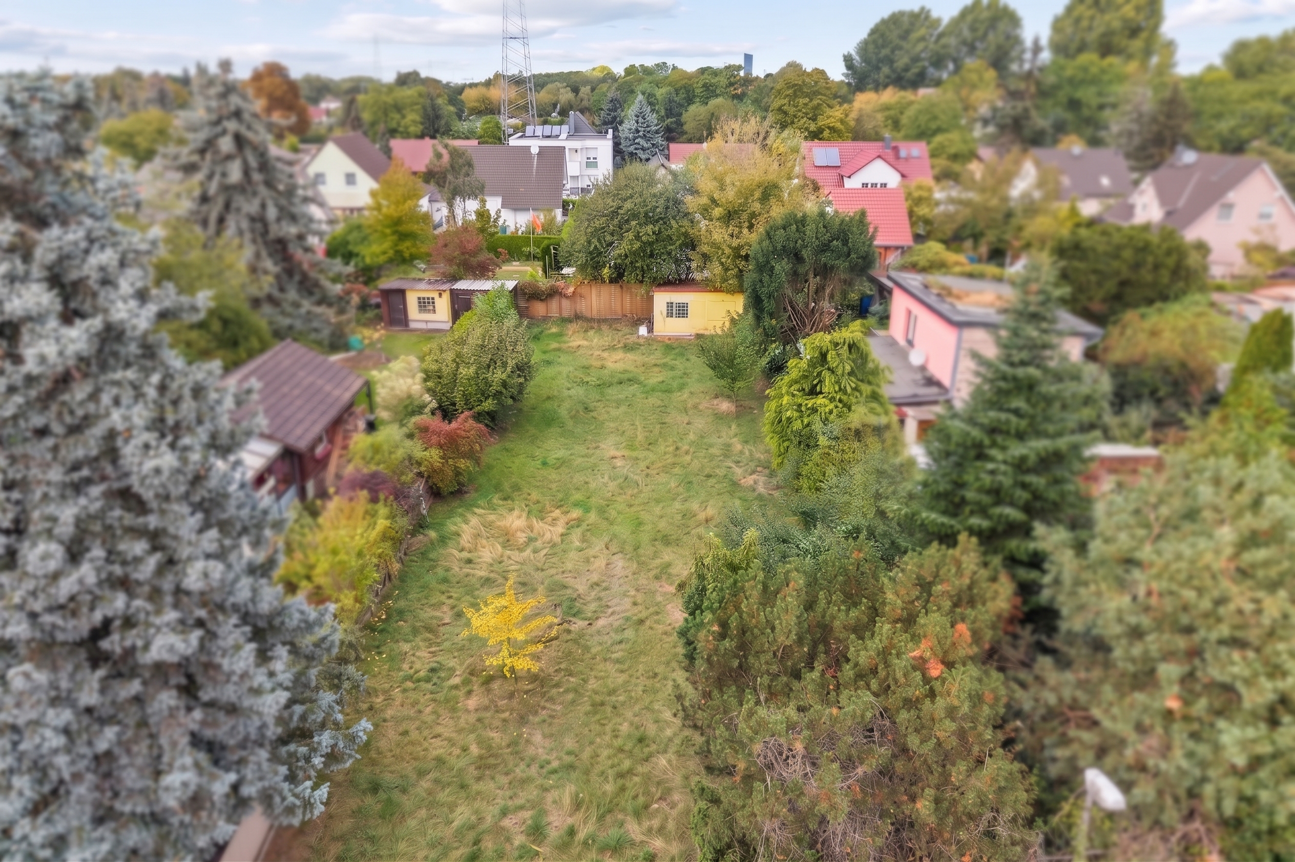 Grüne Leinwand für Ihren Wohntraum