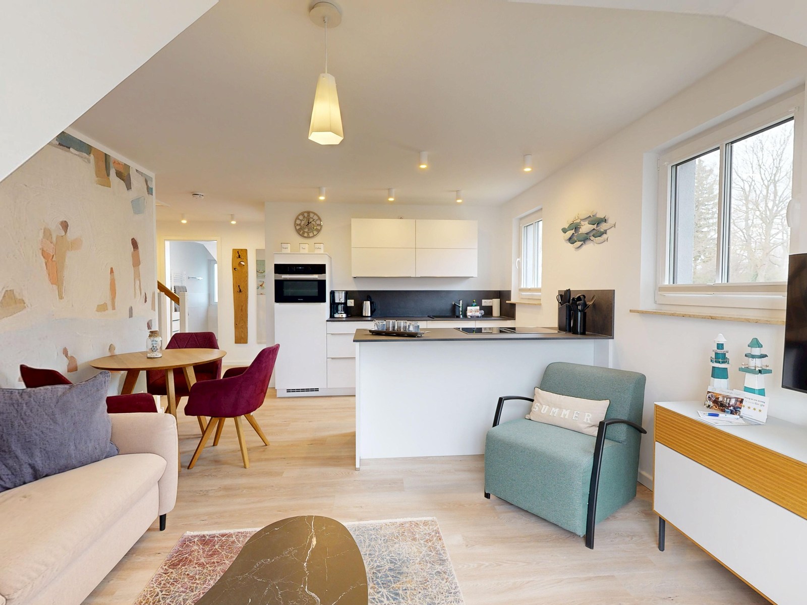 Strand- und Zentrumsnah - beliebte Ferienwohnung "Störtebekerkoje" - modern und voll ausgestattet
