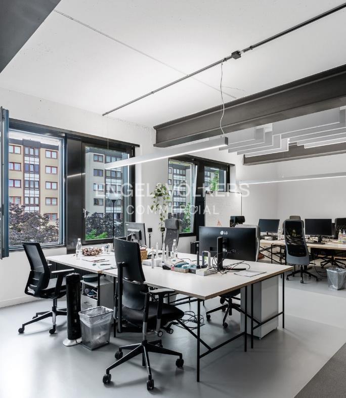 Modern ausgebaut: Ihr neues Büro in Berlin Gesundbrunnen