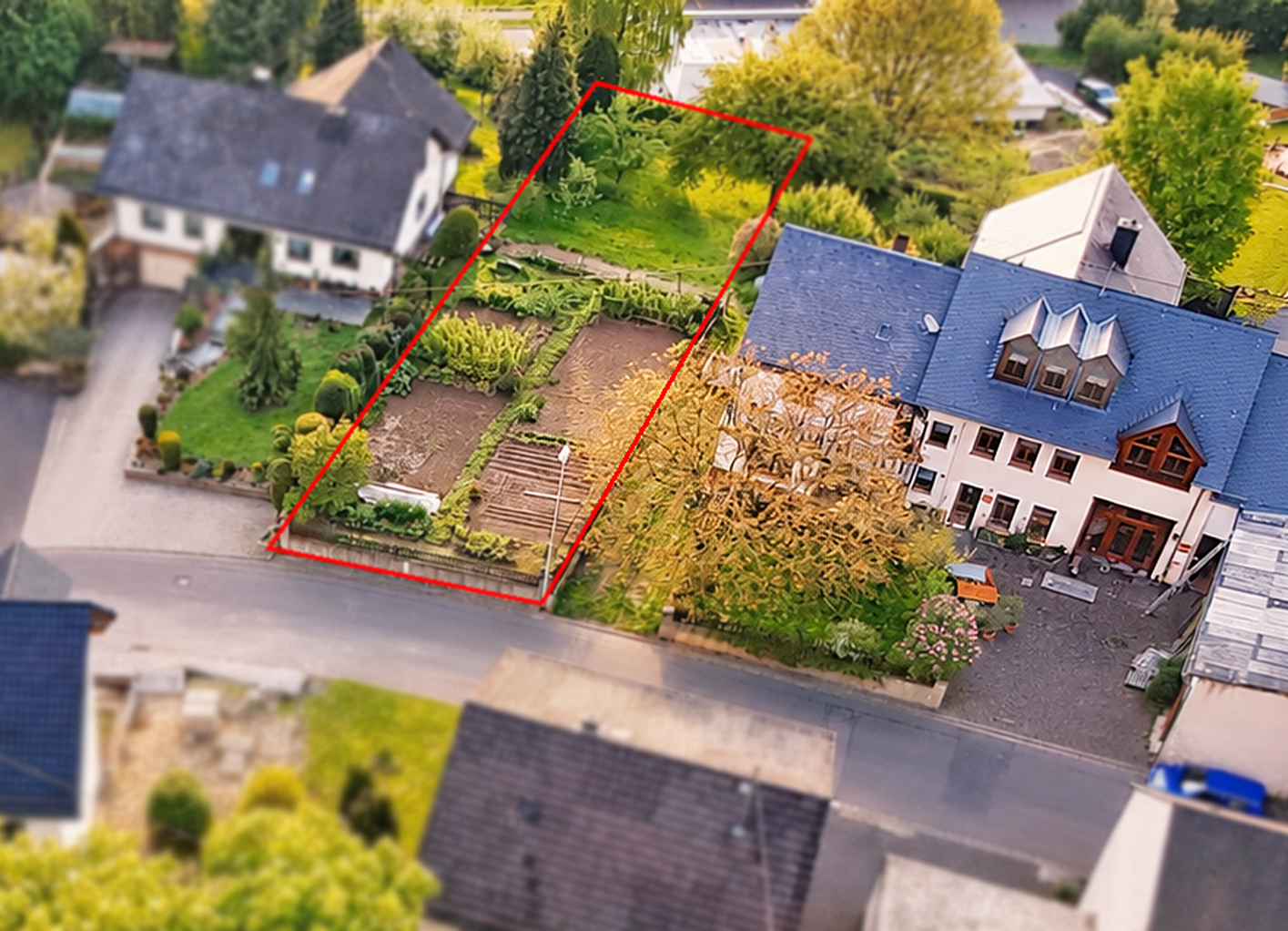 Attraktives Bau- und Gartengrundstück in sonniger Süd-West-Ausrichtung