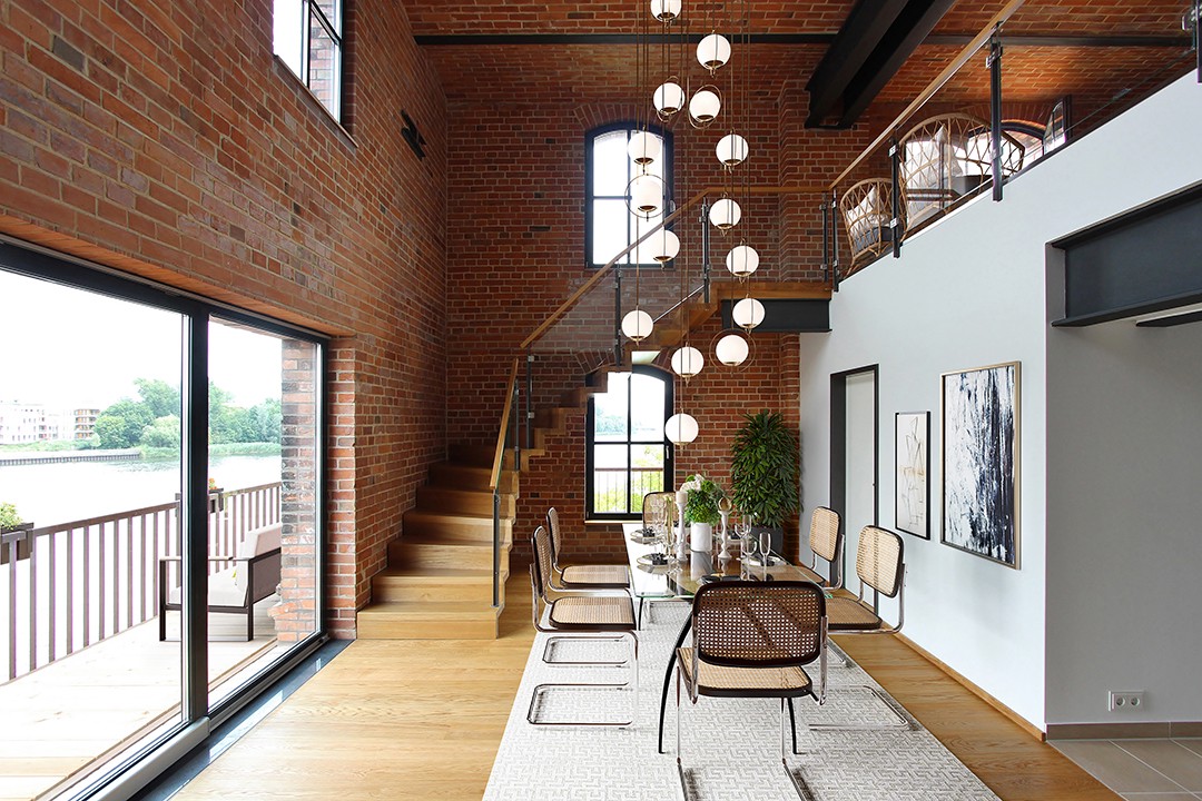 Maisonette Flat in an Industrial Monument on Rummelsburg Bay