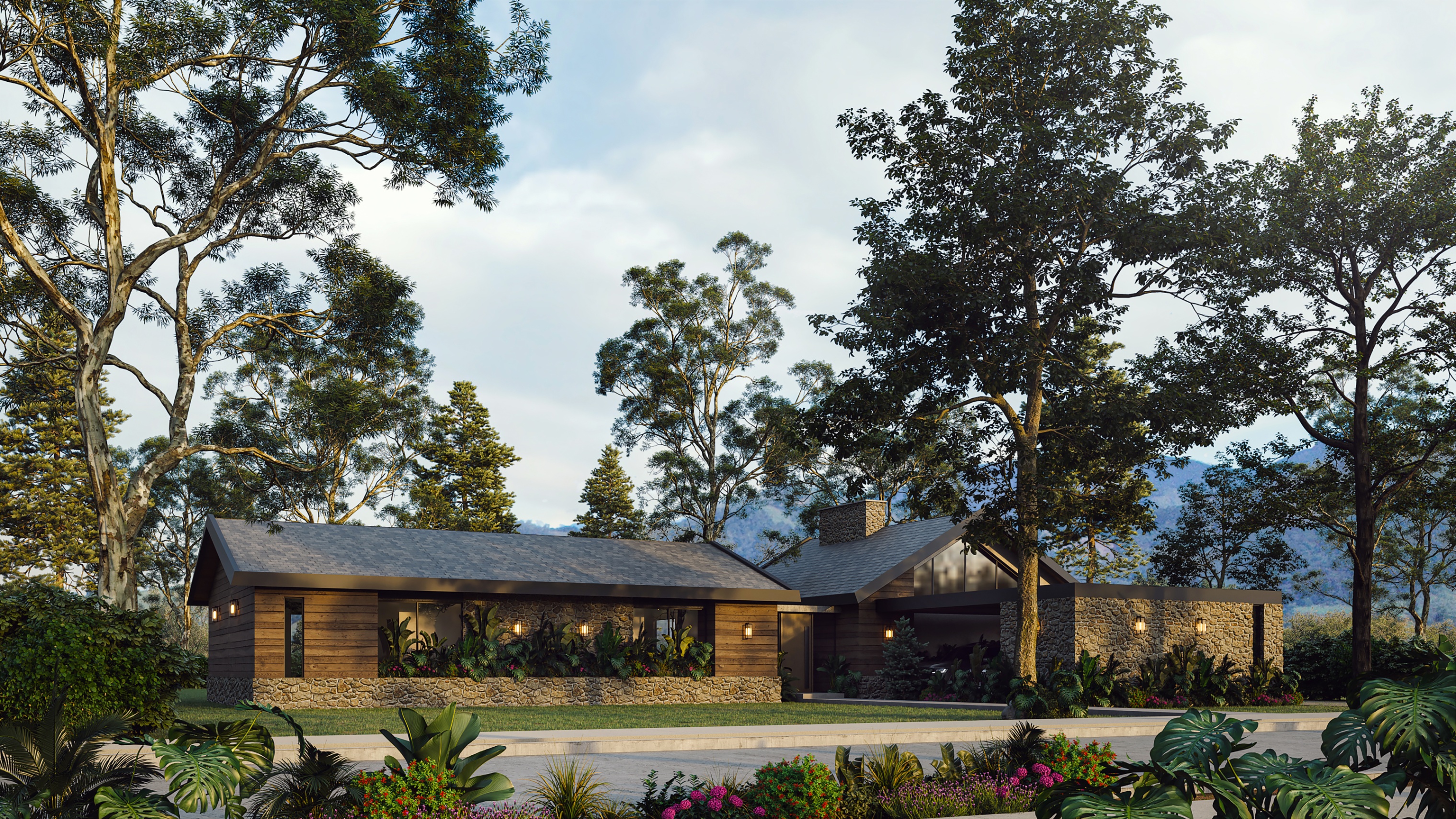 CONTEMPORARY MOUNTAIN RESIDENCE