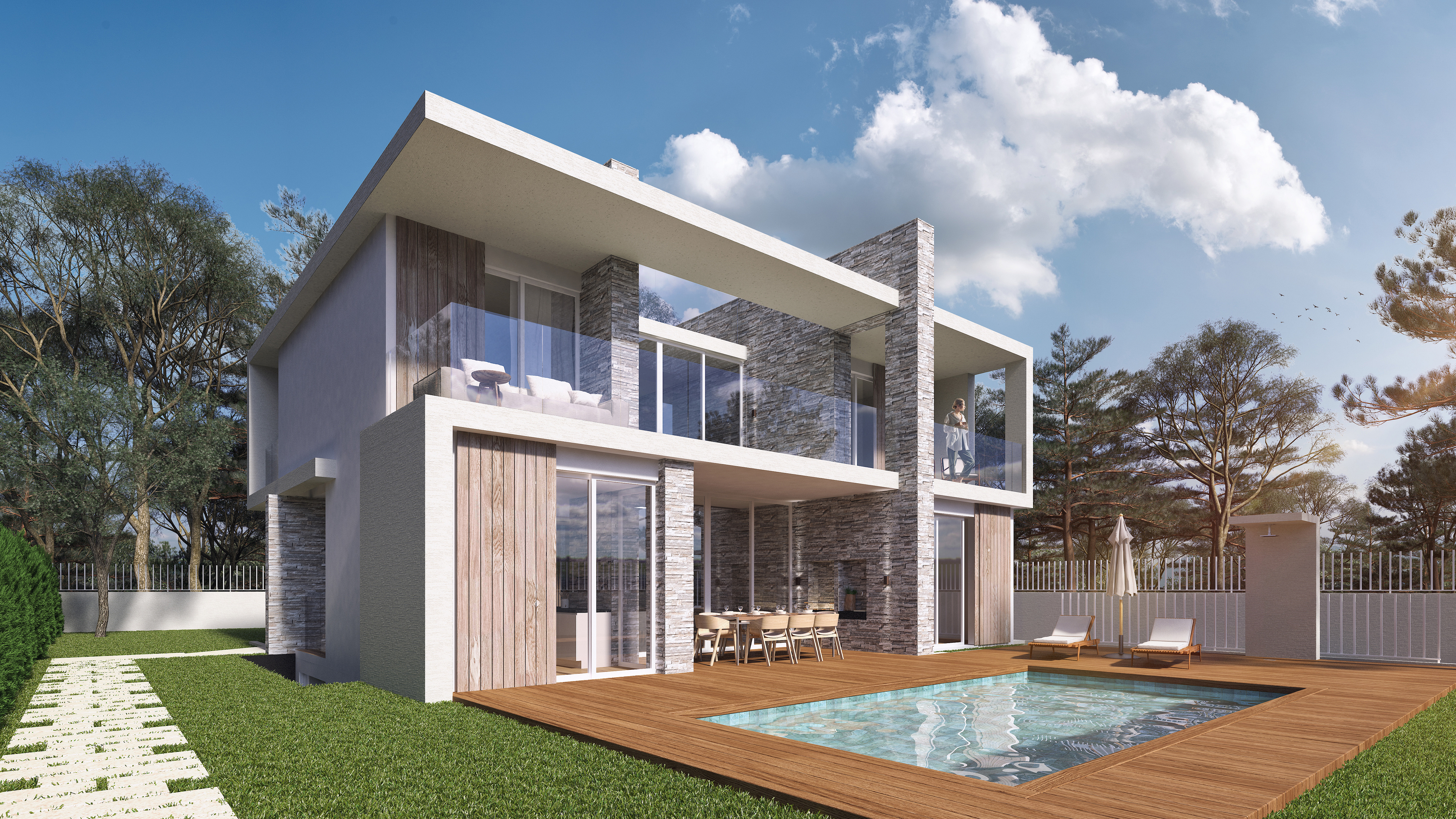 Brand-New Modern Villa near Falésia Beach – Under Construction