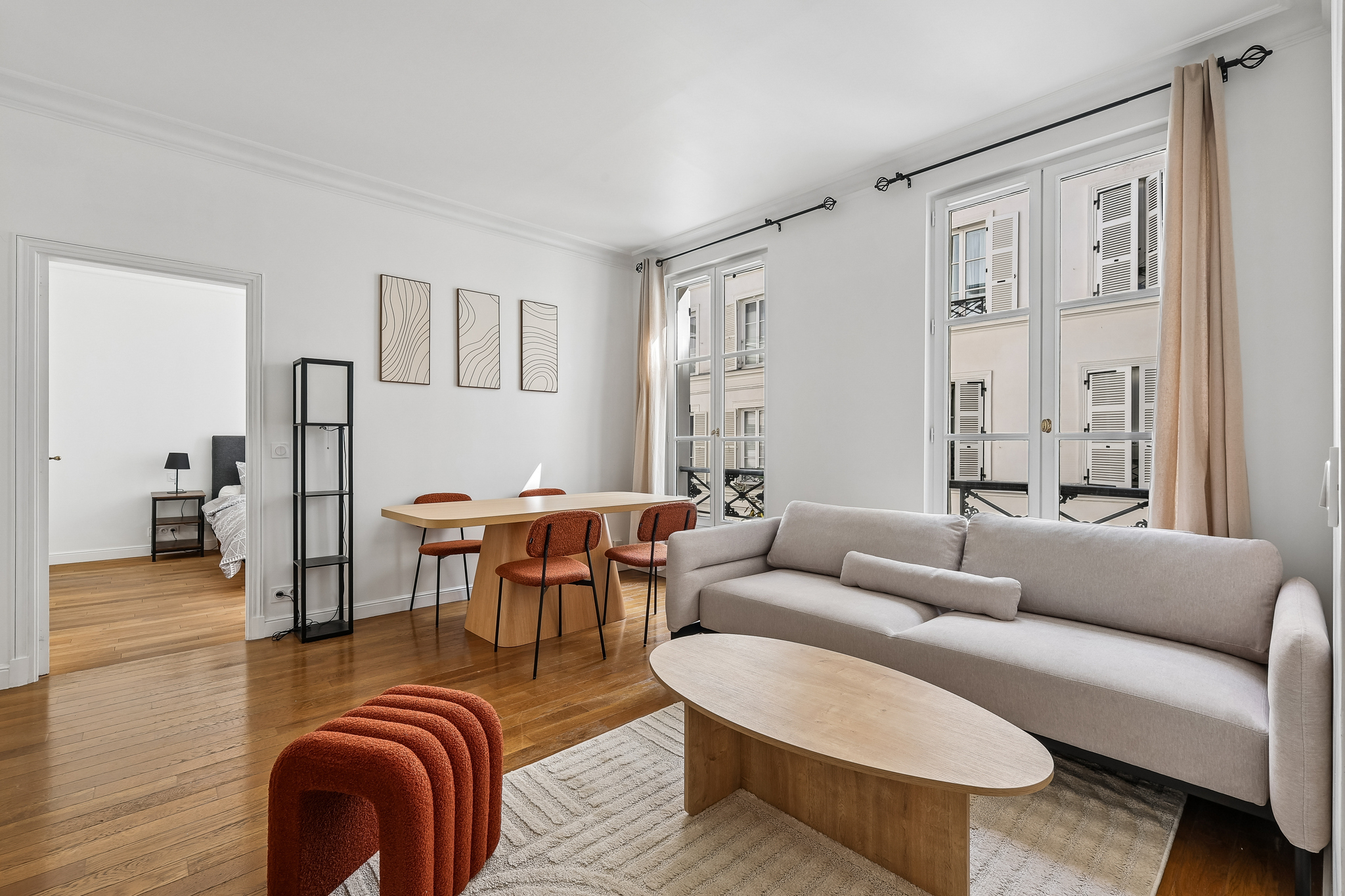 Furnished pied-à-terre - 2 rooms - Place de la Madeleine