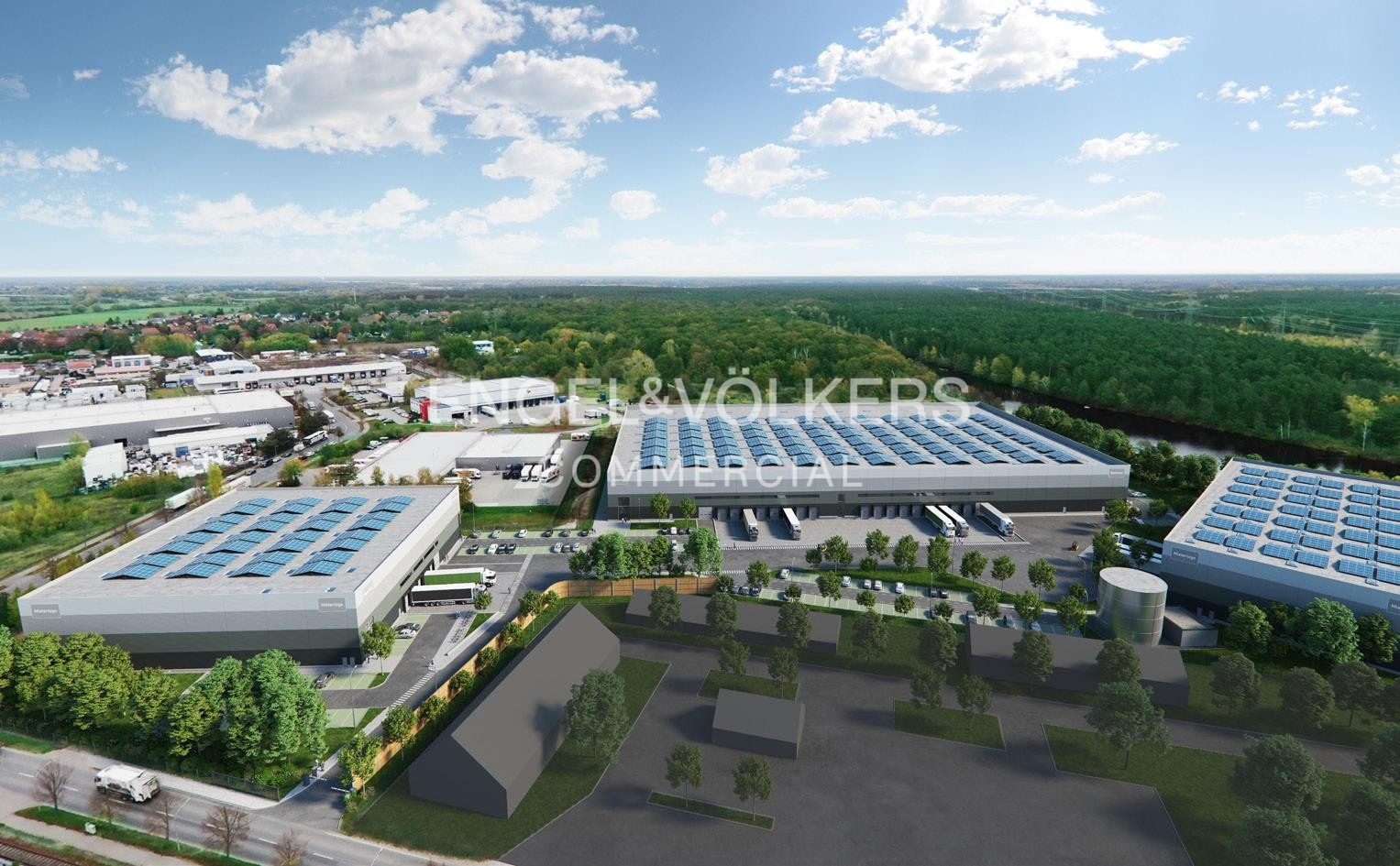 Moderne Produktions-, Industrie- und Lagerflächen bei Berlin