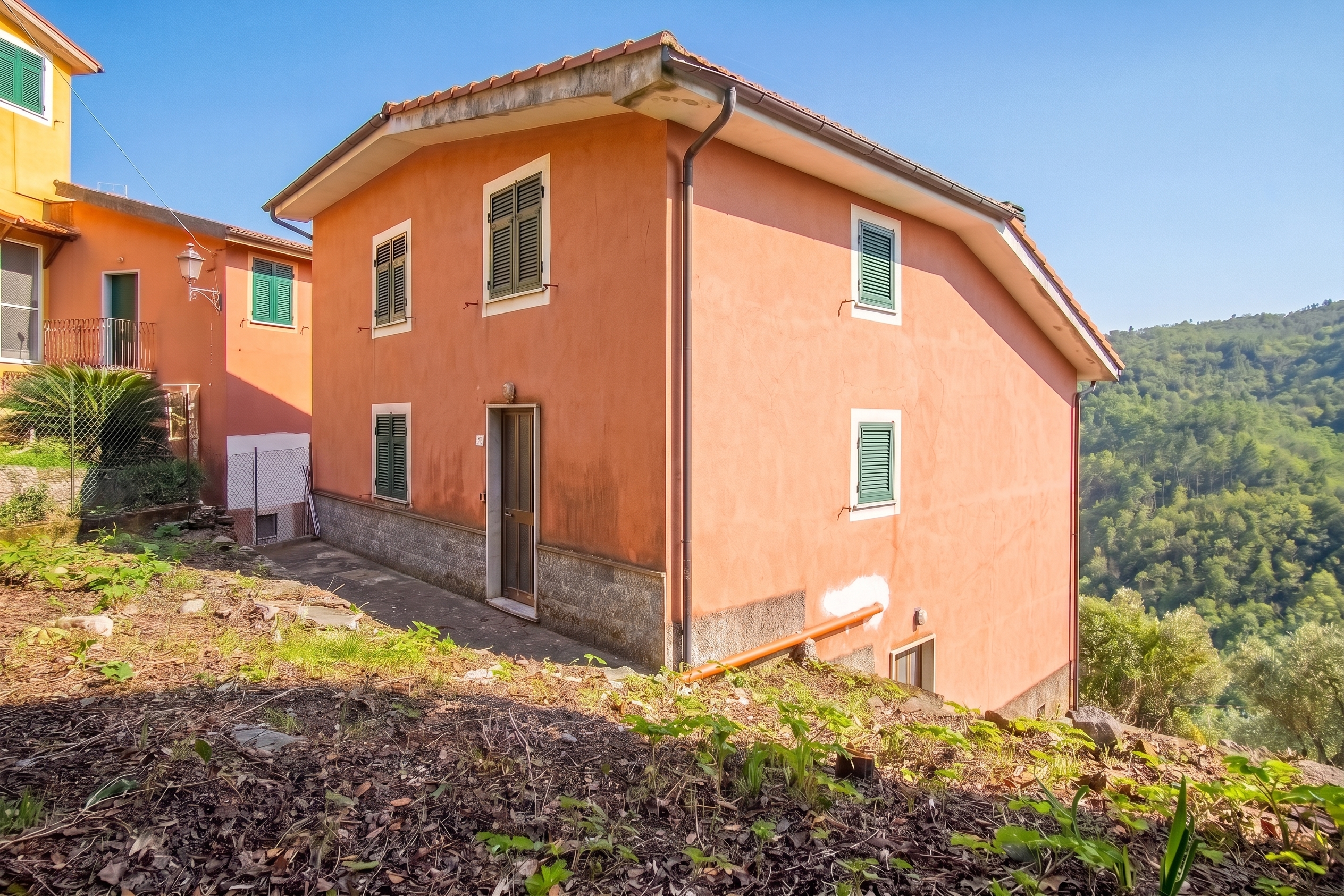 Detached house with garden