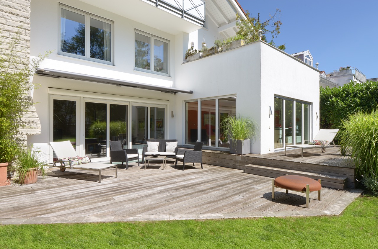 Exclusive garden residence with house-like character in Munich-Bogenhausen