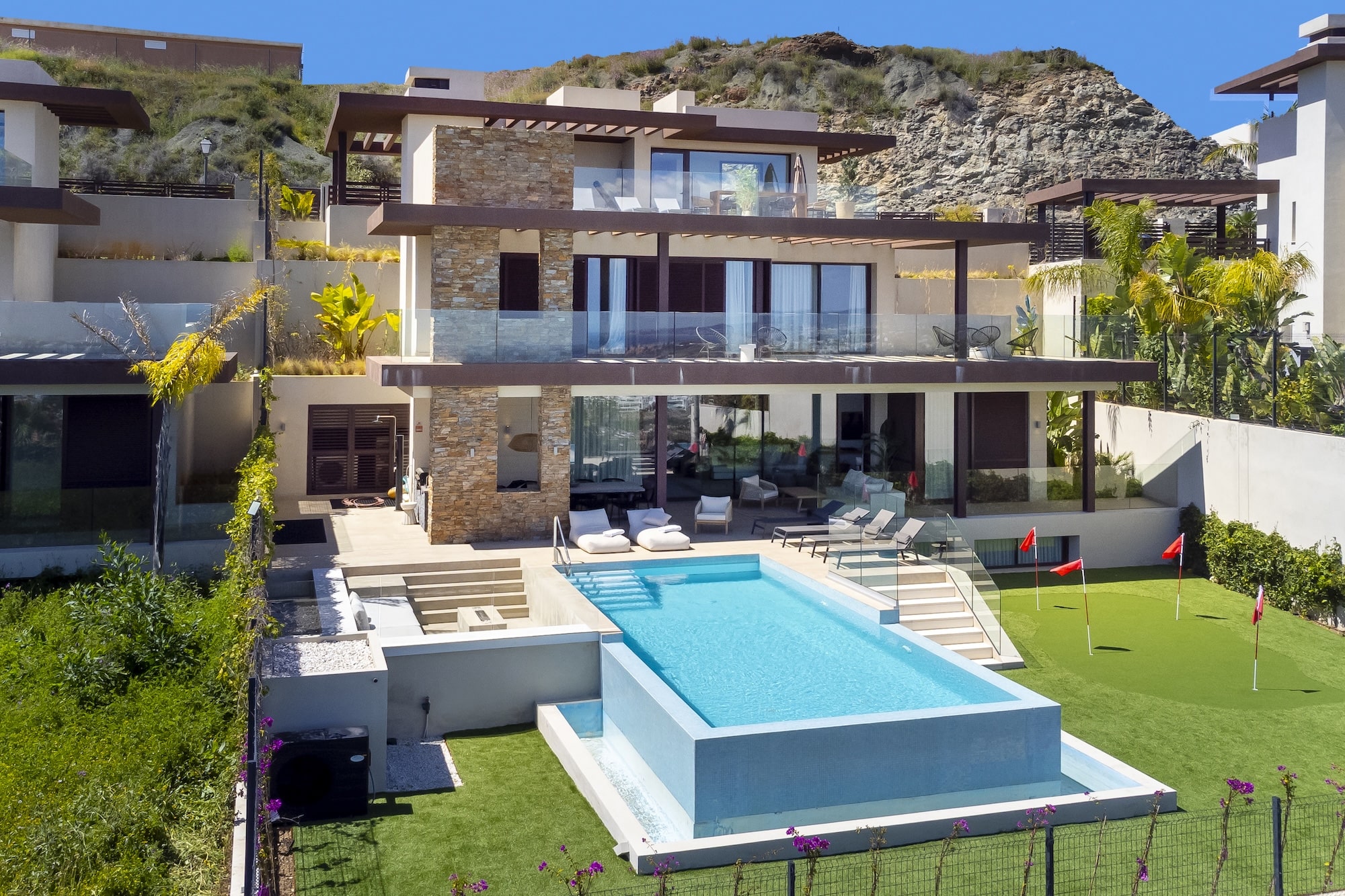 Villa with Panoramic Sea Views In Gated Community Wihtin Paraiso Alto
