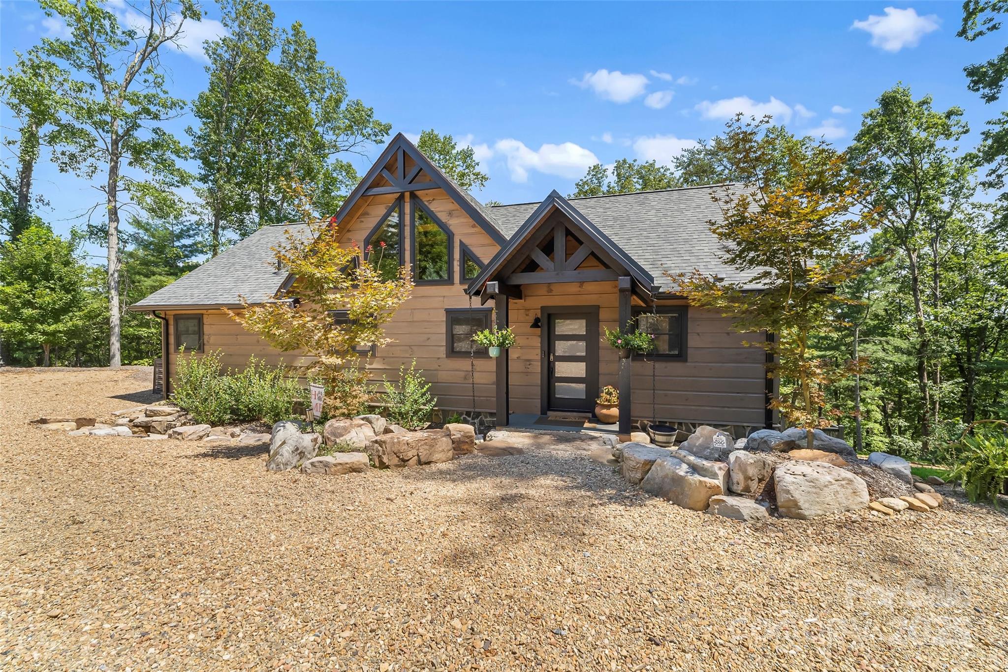 Stunning Blue Ridge Log Home