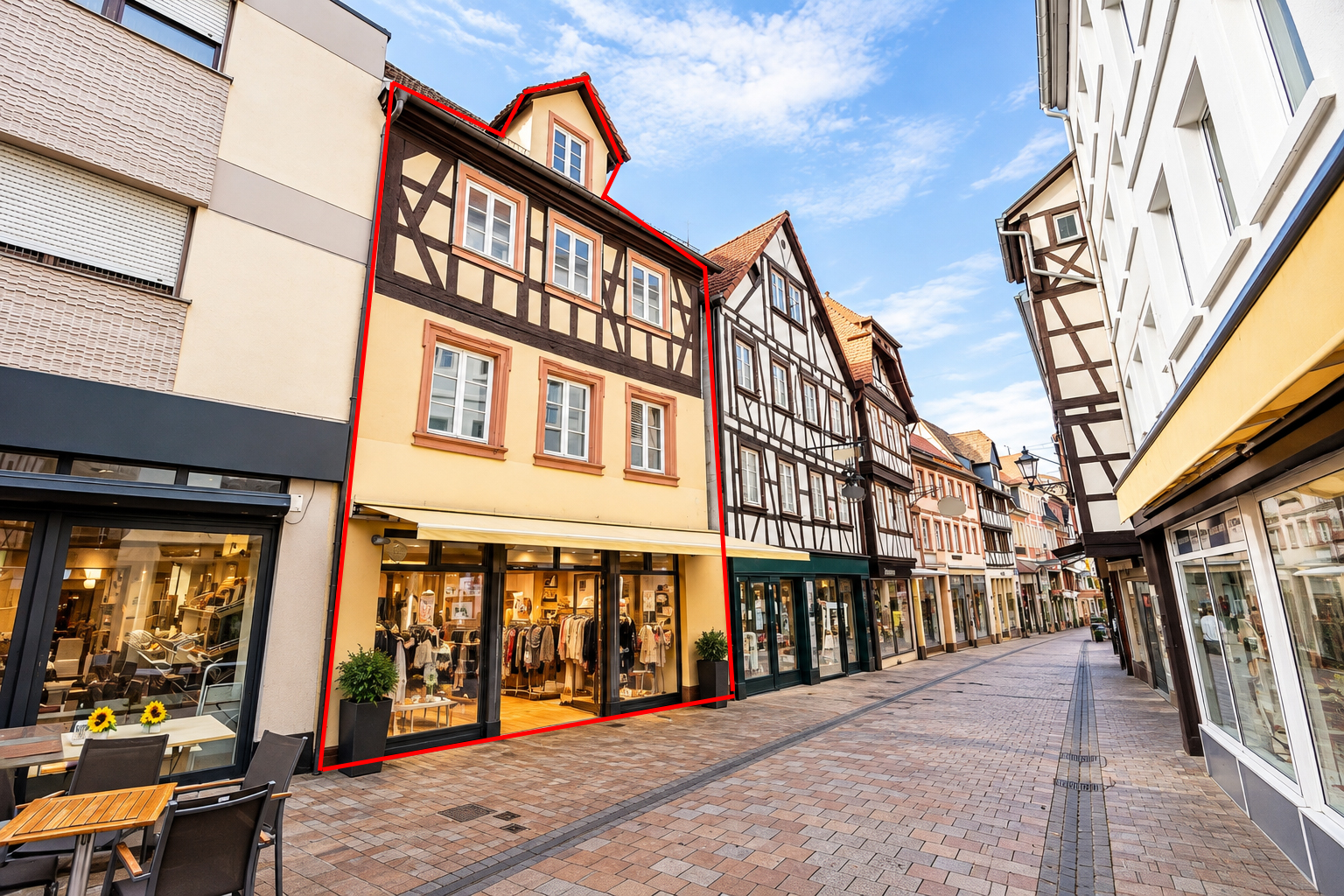 Attraktive Gewerbefläche in zentraler Innenstadtlage: ca. 200 m² Verkaufs- und Lagerfläche!