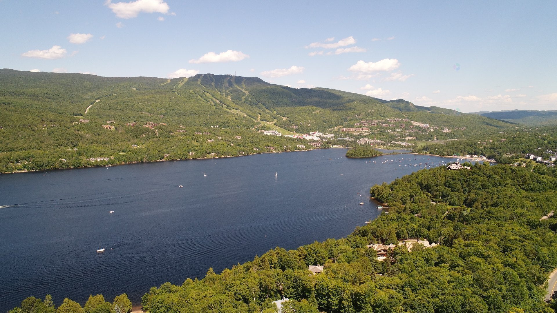 Lakefront rental and views