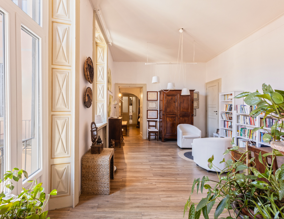 Historic residence with inner terrace