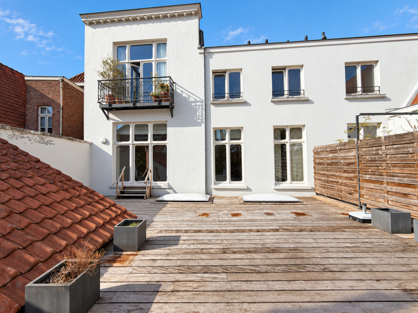 Spacious apartment with exceptional terrace in the heart of Bruges