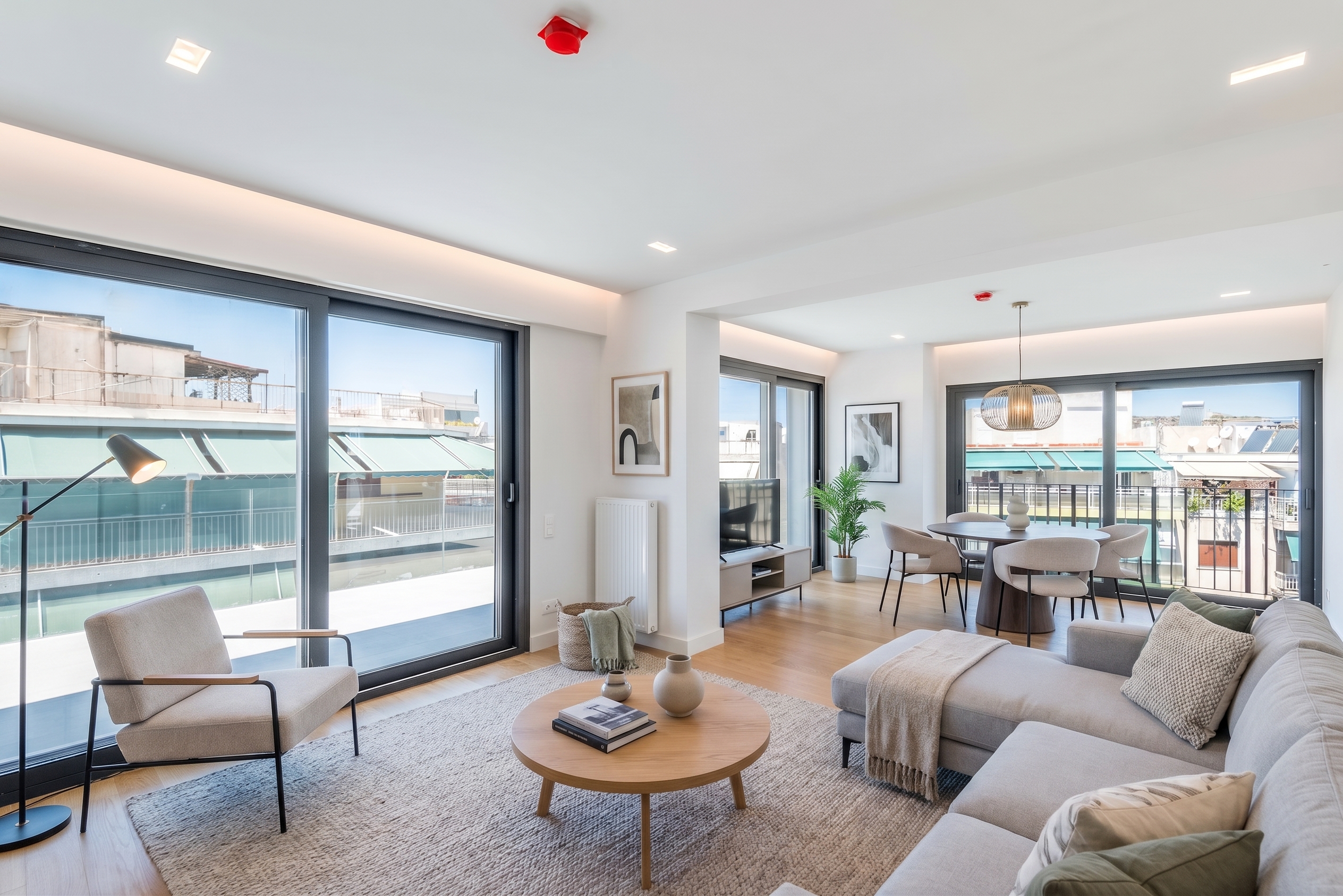 Completed newly built 6th floor apartment in Pangrati