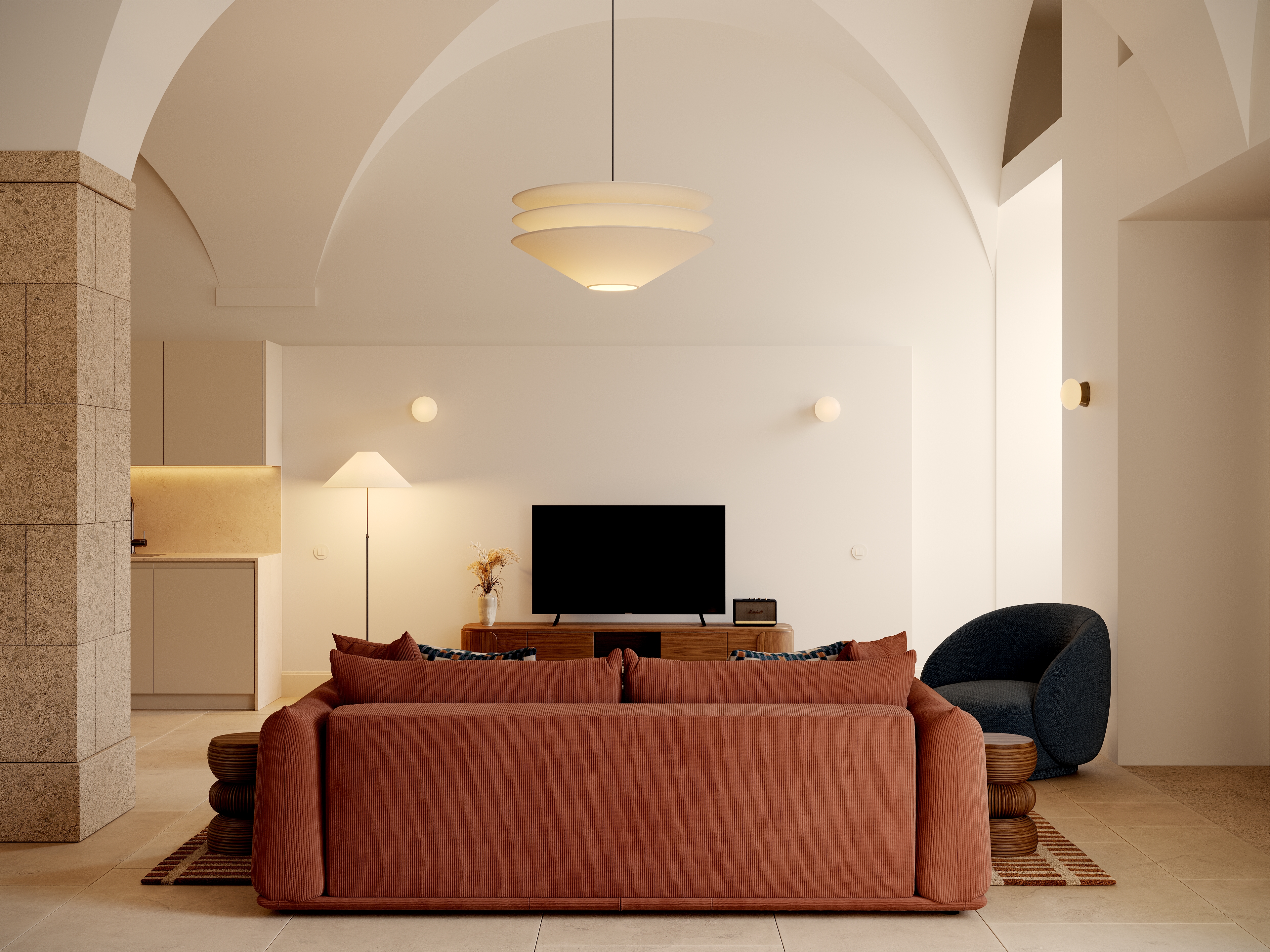 Two-Bedroom Duplex Apartment within a Serviced Lifestyle Concept