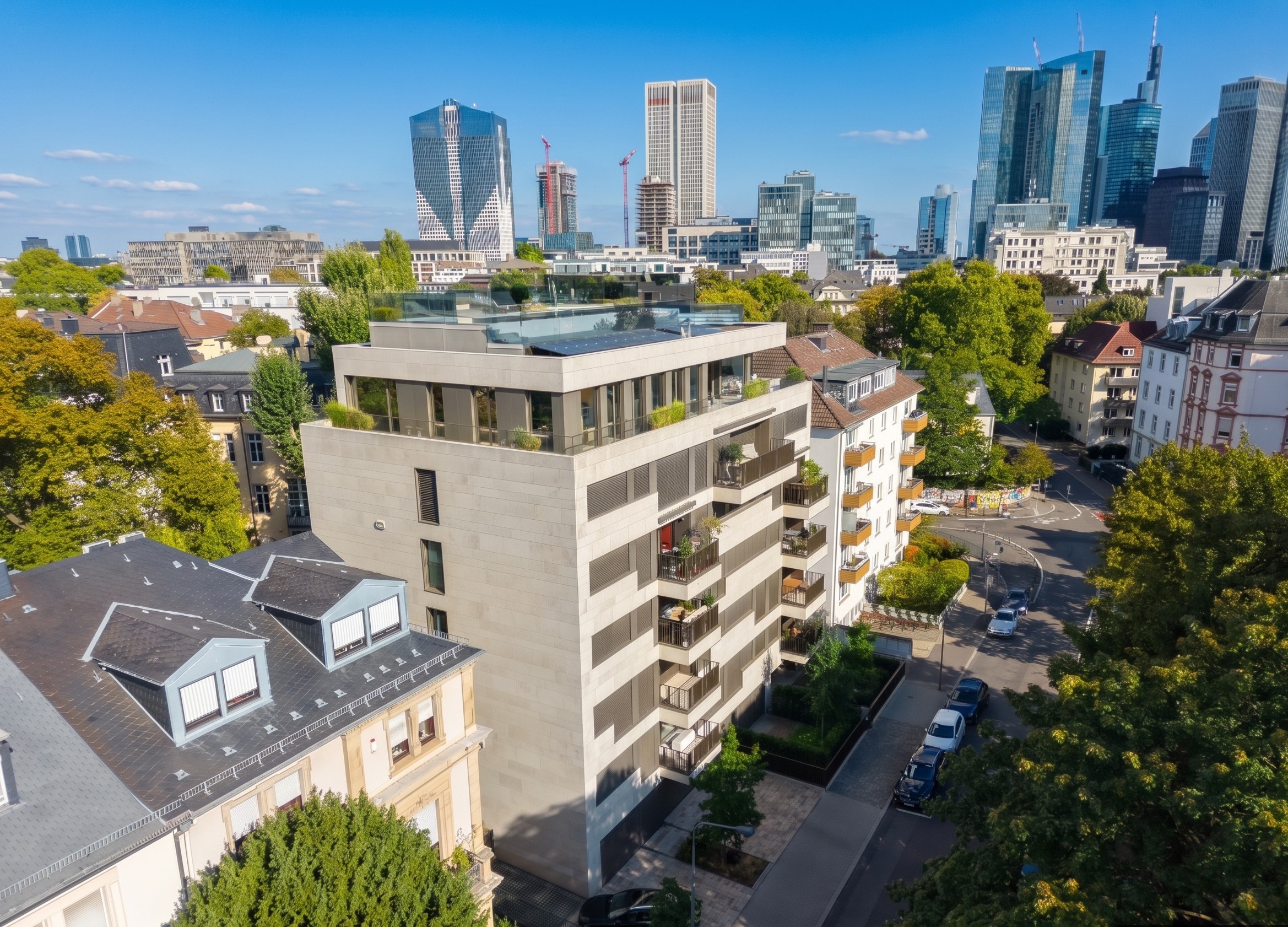 Exclusive Westend Living: Stylish, fully furnished designer apartment