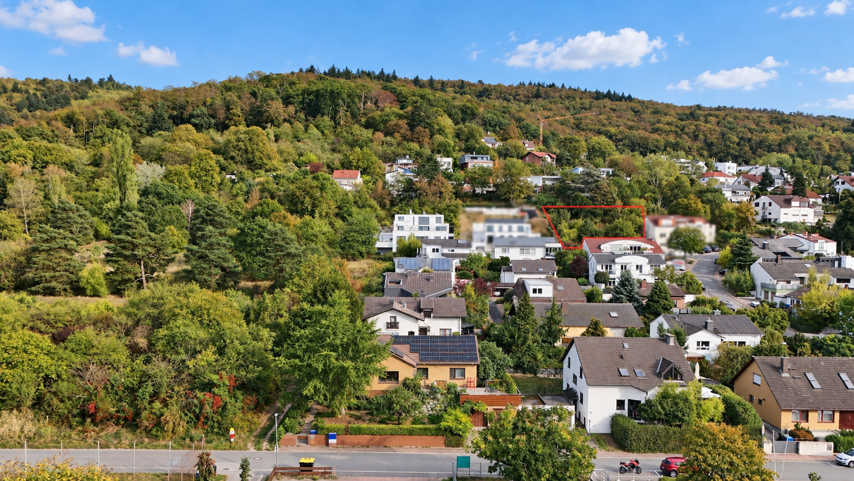 Ihr Traumhaus steht noch nicht? Perfekt, bauen Sie es doch hier: auf ca. 1.256 m² mit Weitblick